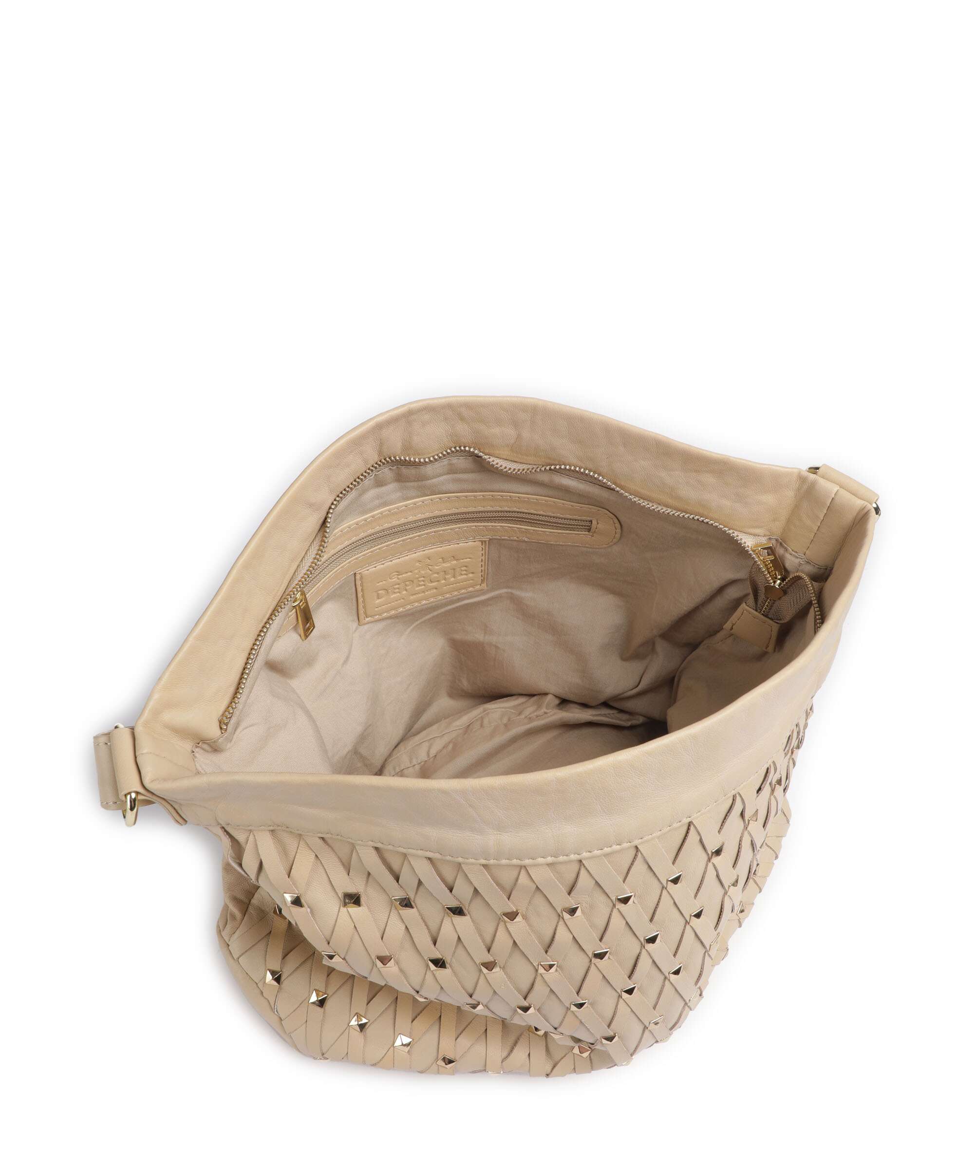 Depeche Sophistication Hobo bag vanilla - Image 6