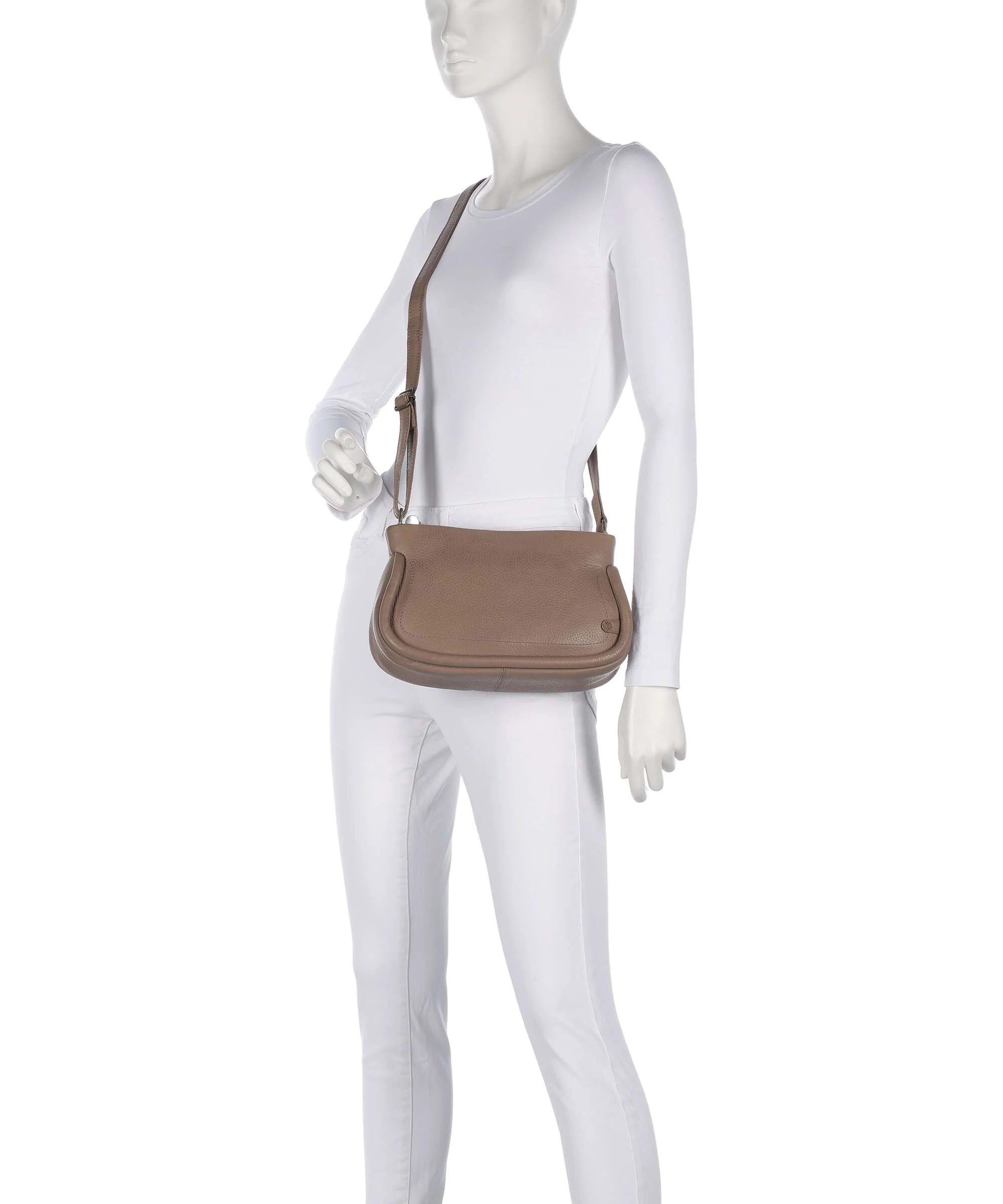 Depeche Vienna Crossbody bag taupe - Image 3