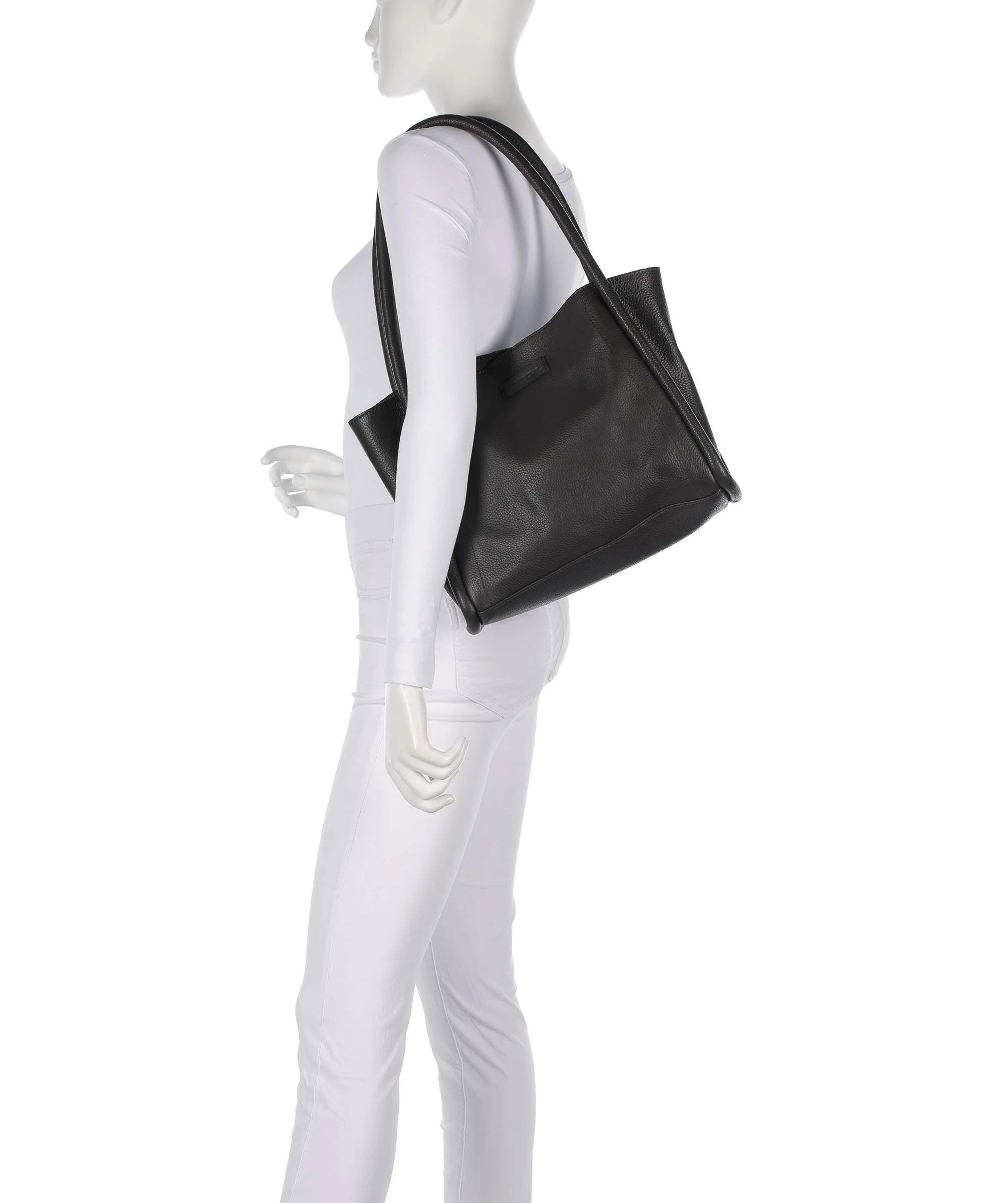 Depeche Vienna Tote bag dark brown - Image 3
