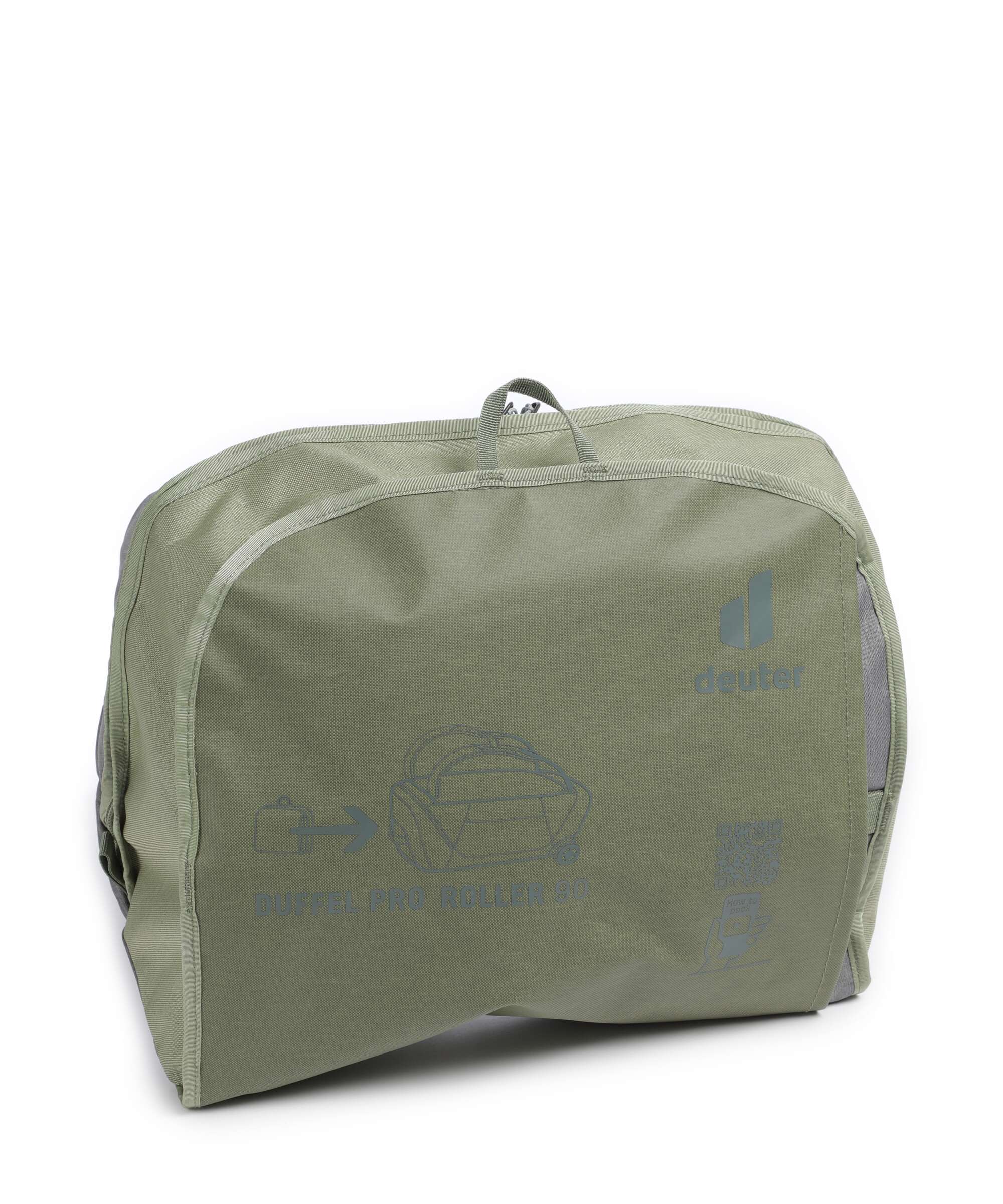 Deuter Pro 90 Travel bag with wheels mineral/grove - Image 7