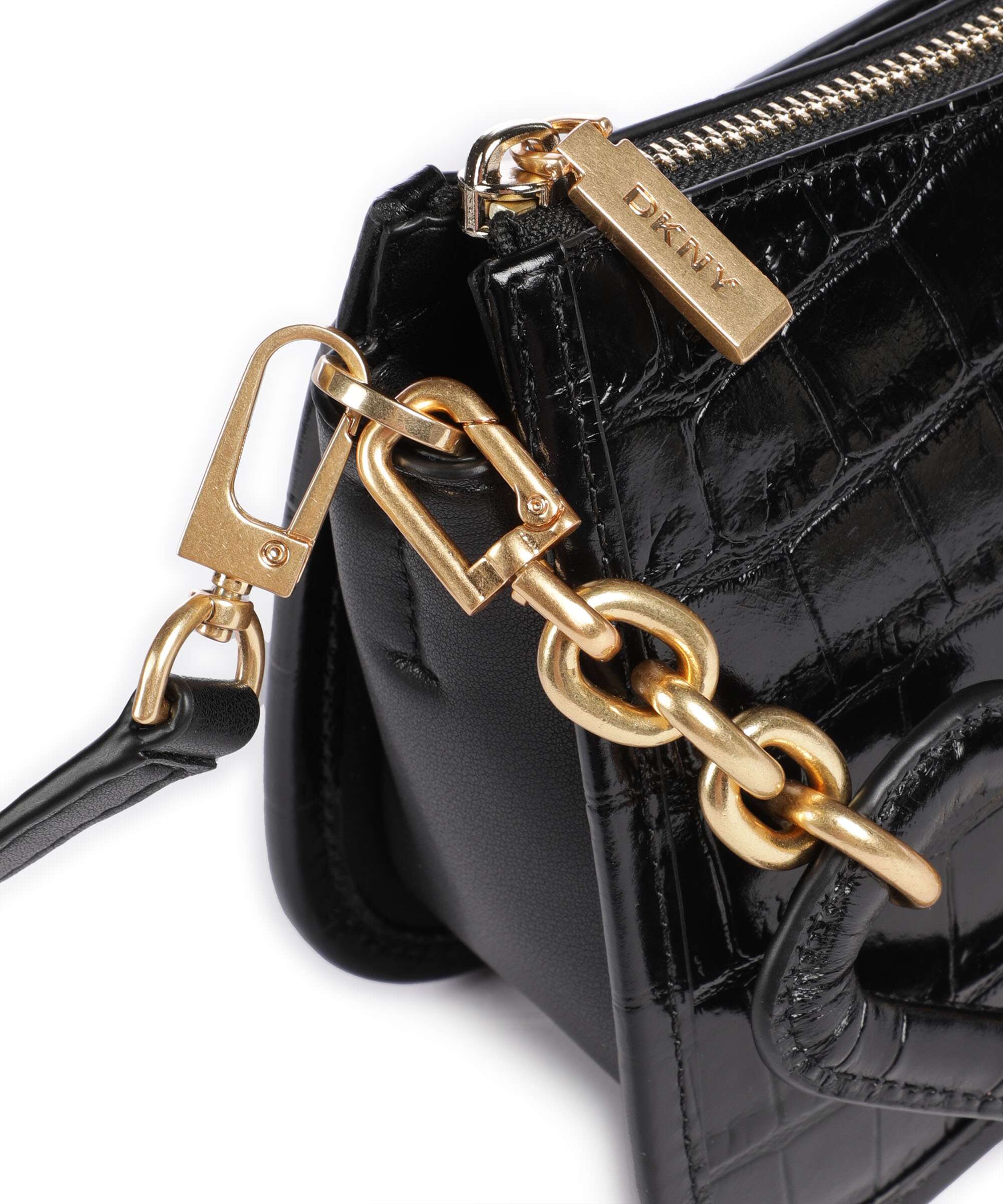 DKNY Adria Crossbody bag black/gold - Image 4