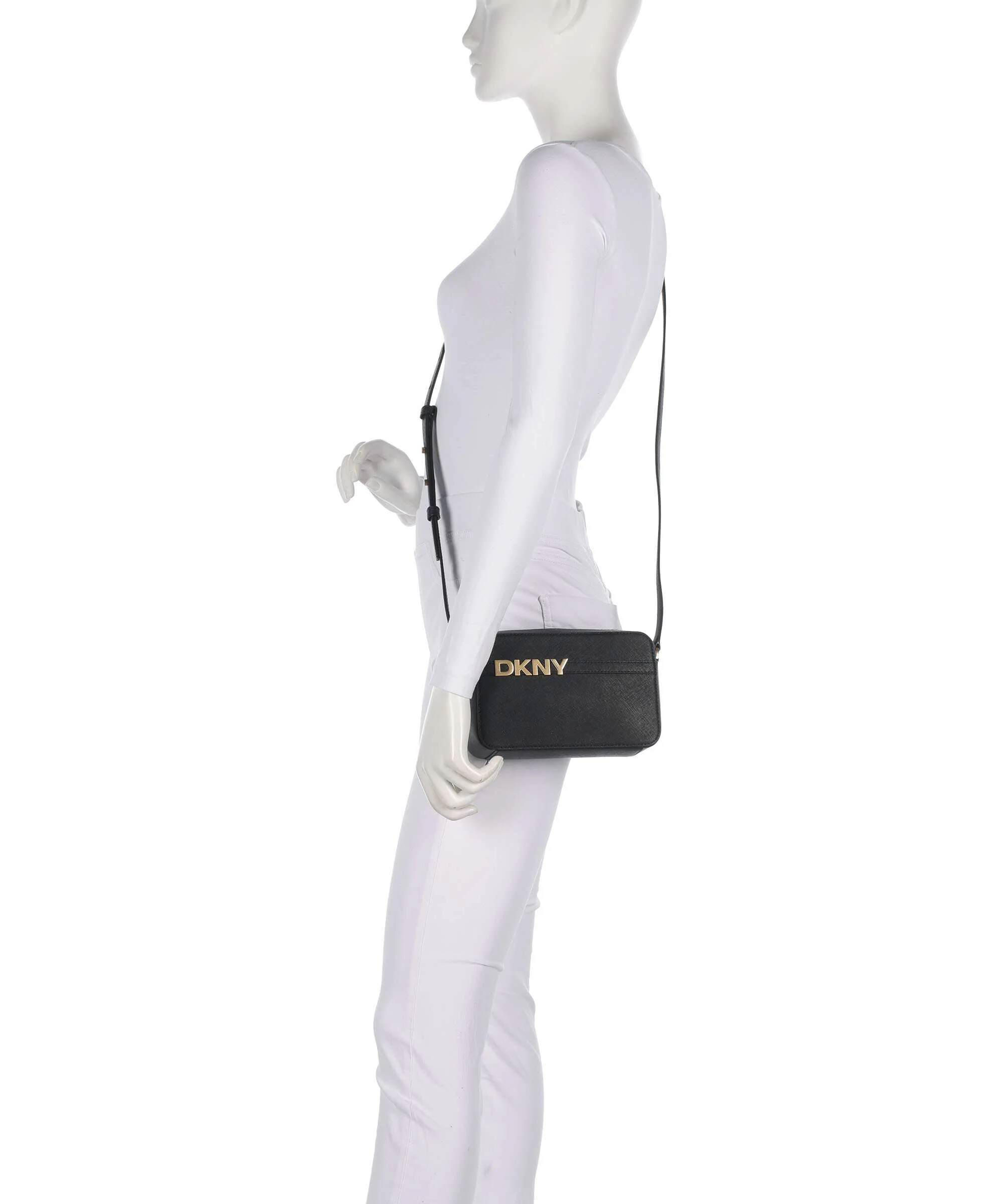DKNY Avril Crossbody bag black/gold - Image 3