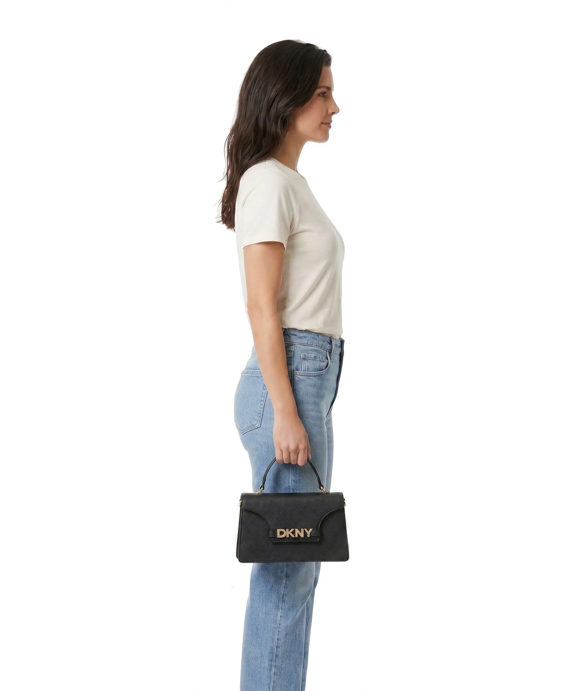 DKNY Avril Crossbody bag black/gold - Image 3
