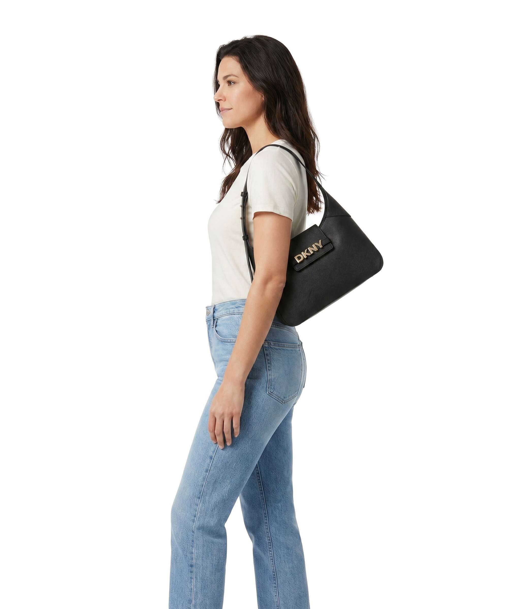 DKNY Avril Shoulder bag black/gold - Image 3