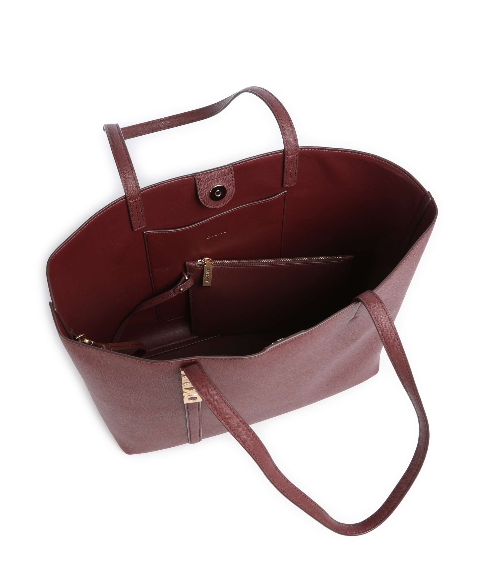 DKNY Avril Tote bag aged wine - Image 6