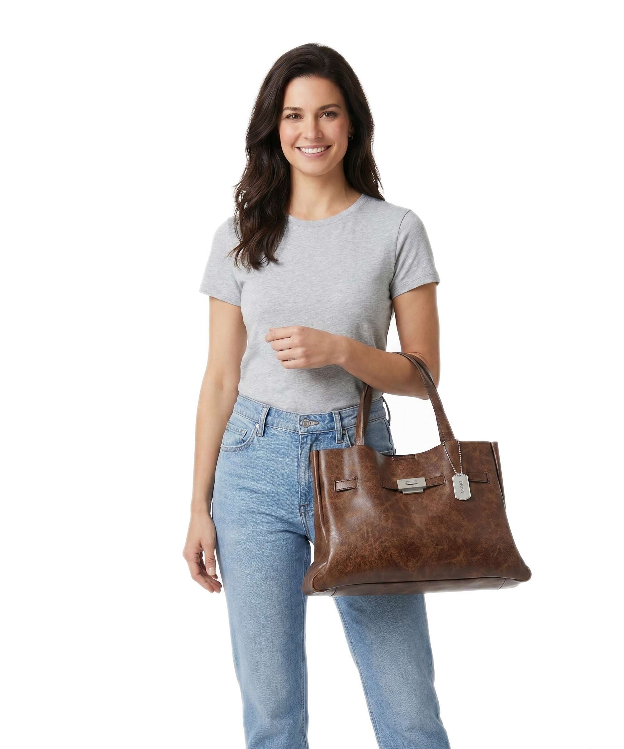 DKNY Bryar Large Handbag charcoal - Image 3
