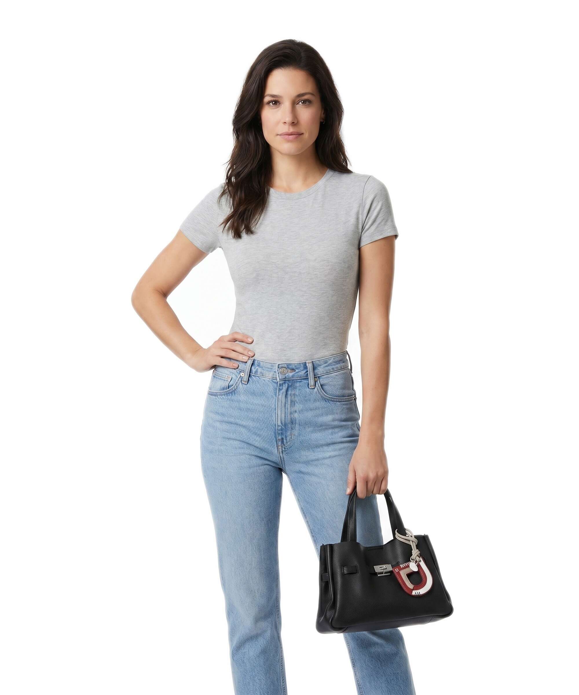 DKNY Bryar Small Handbag black/silver - Image 3
