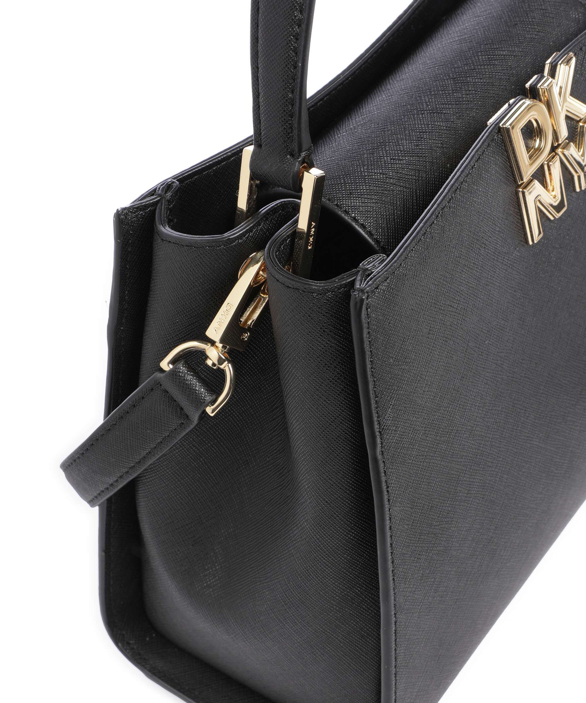 DKNY Foster Medium Handbag black/gold - Image 4