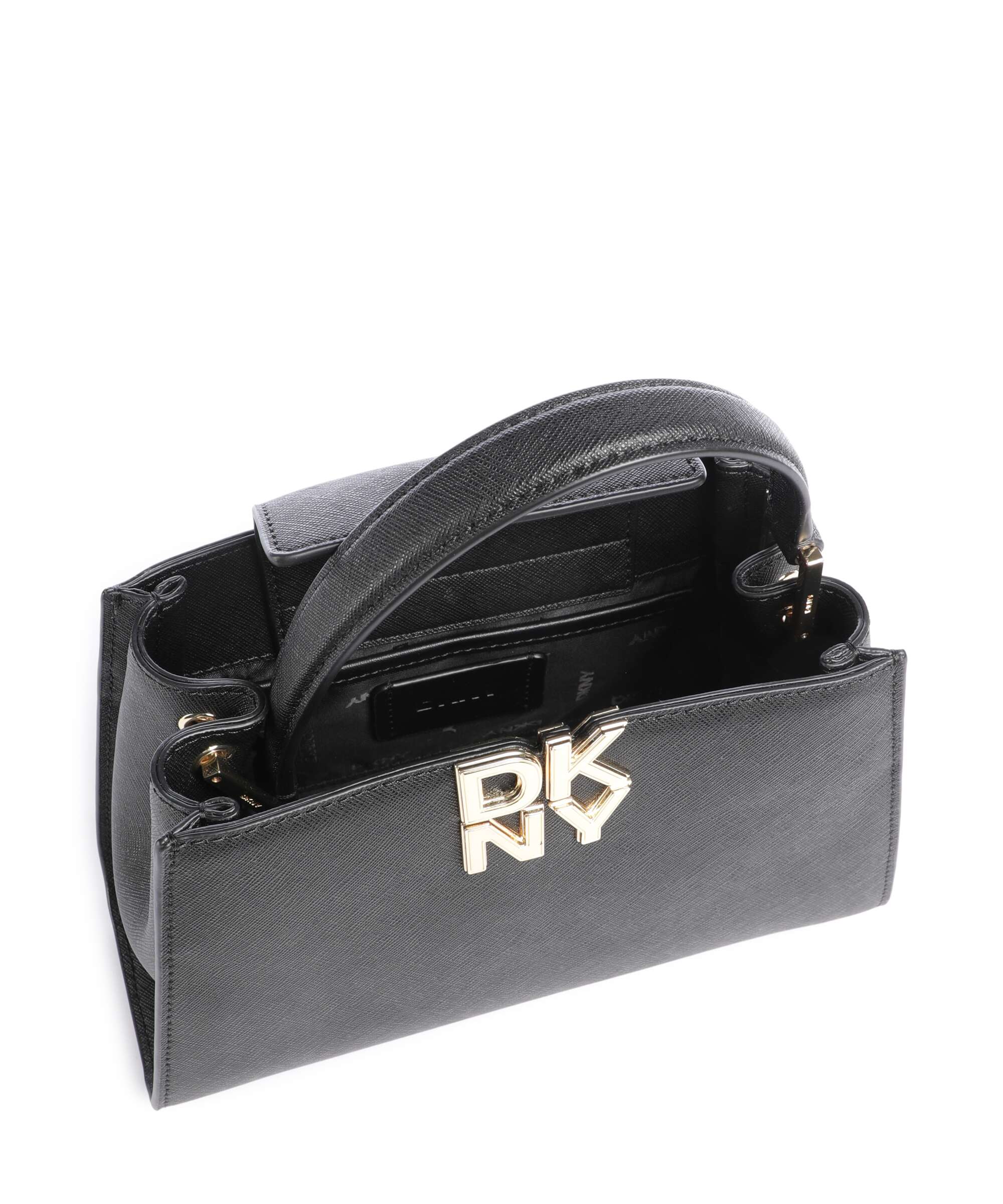 DKNY Foster Small Handbag black/gold - Image 6
