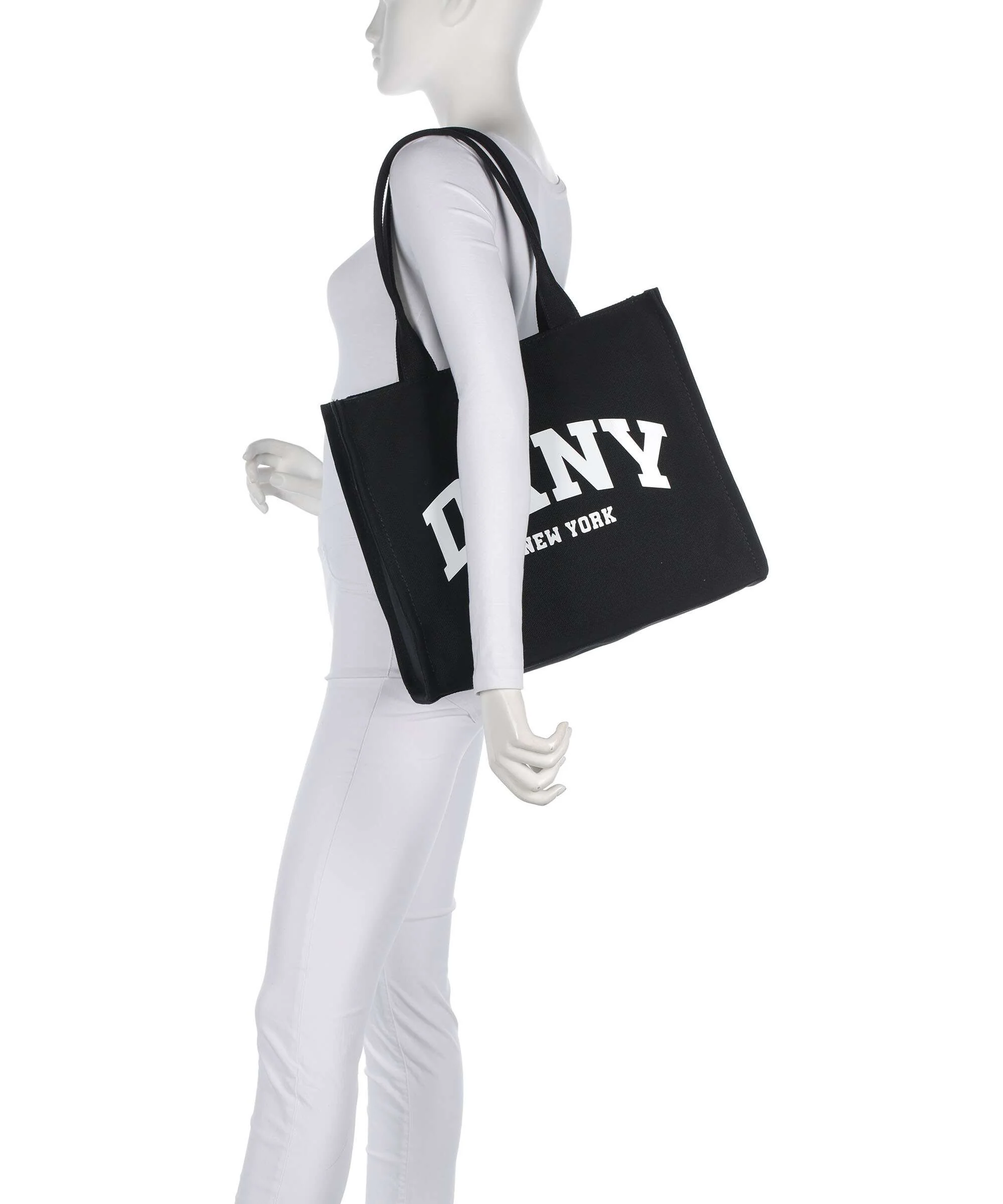 DKNY Hadlee Large Tote bag black/silver - Image 3