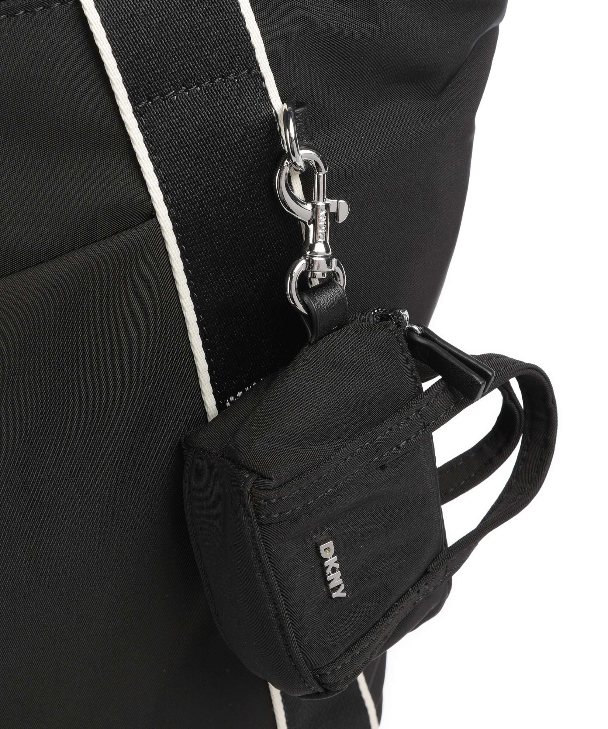 DKNY Lottie Large Tote bag black/silver - Image 4