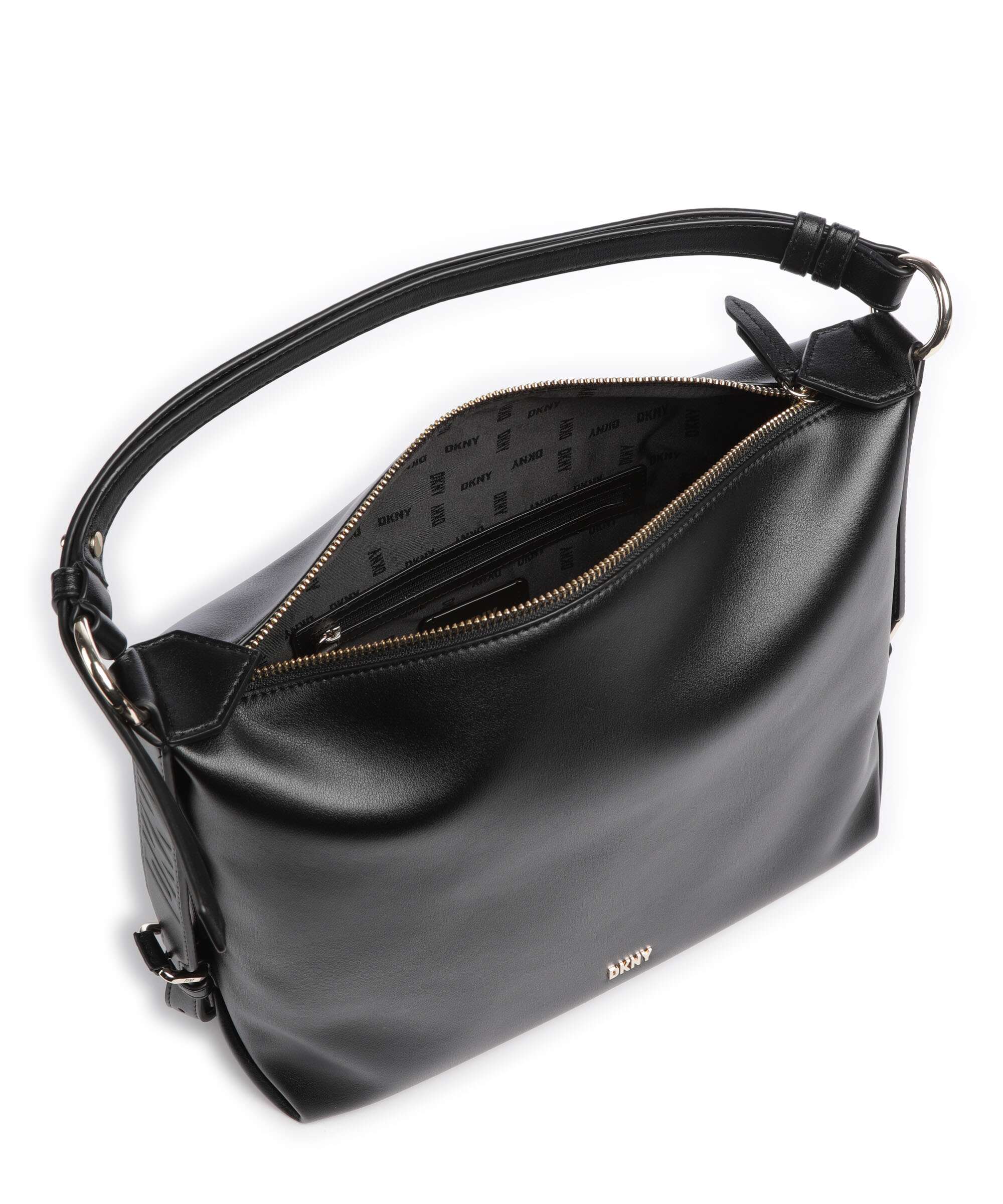 DKNY Milano The Village Hobo bag black/gold - Image 5