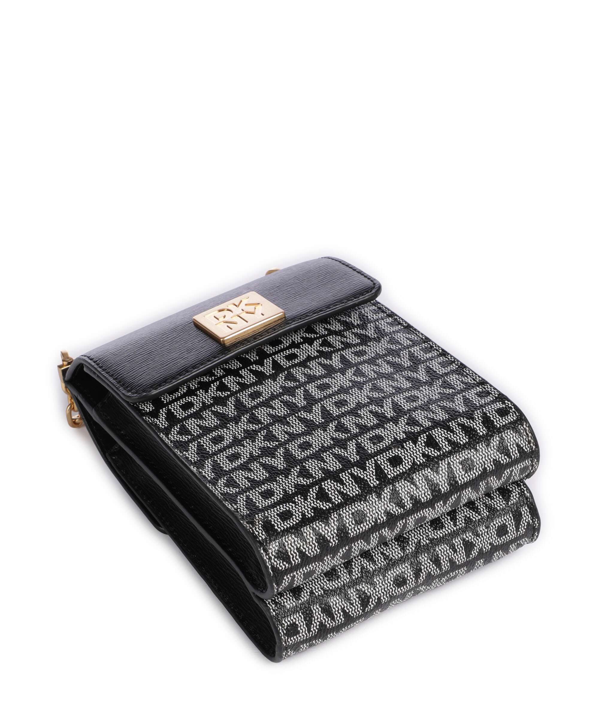 DKNY Mona Phone bag black logo - Image 5