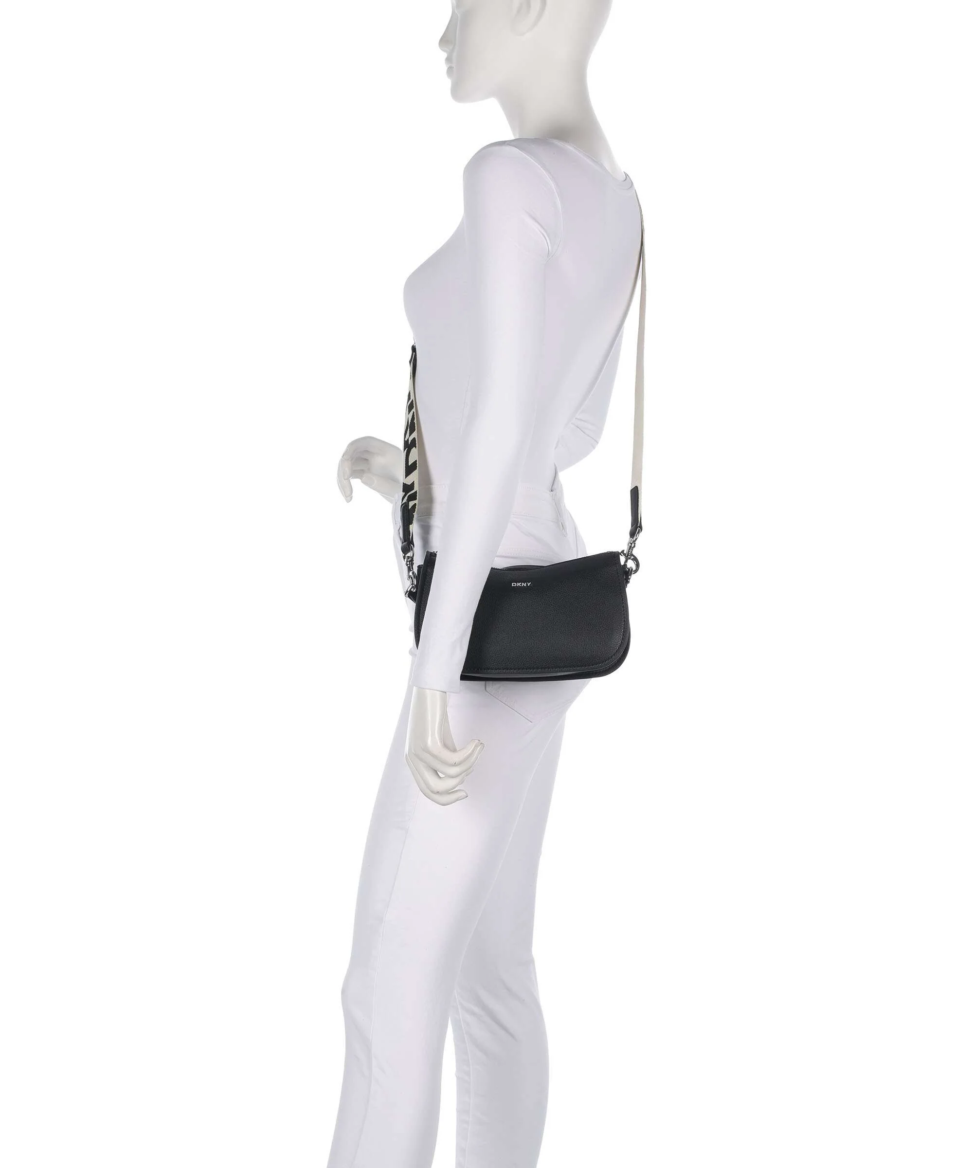 DKNY Nessa Shoulder bag black/silver - Image 4