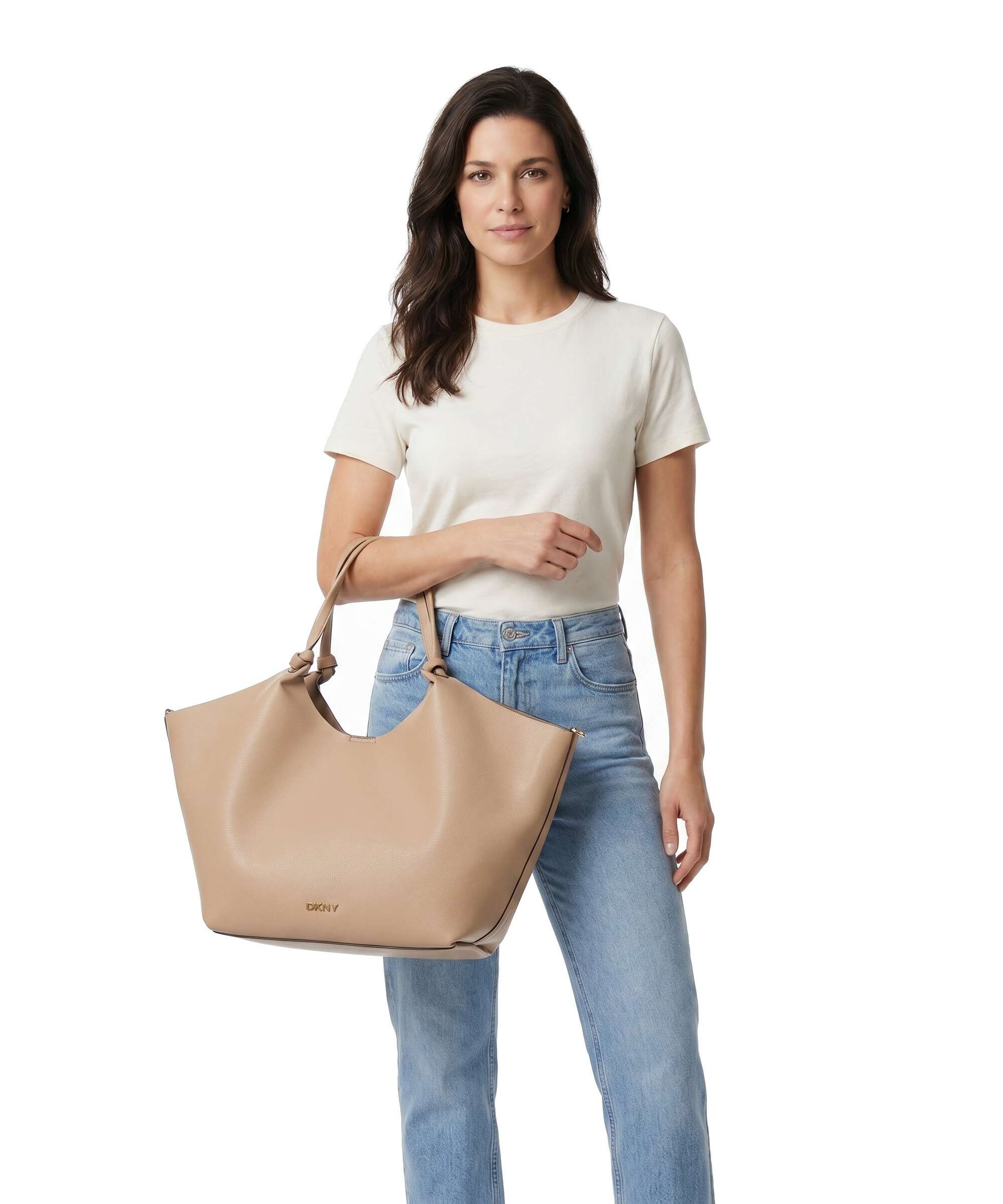 DKNY Paula Commuter Large Tote bag cappuccino - Image 3