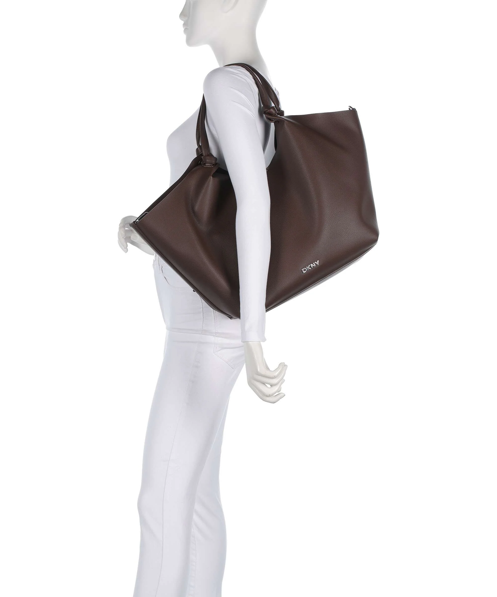 DKNY Paula Commuter Large Tote bag chocolate - Image 3