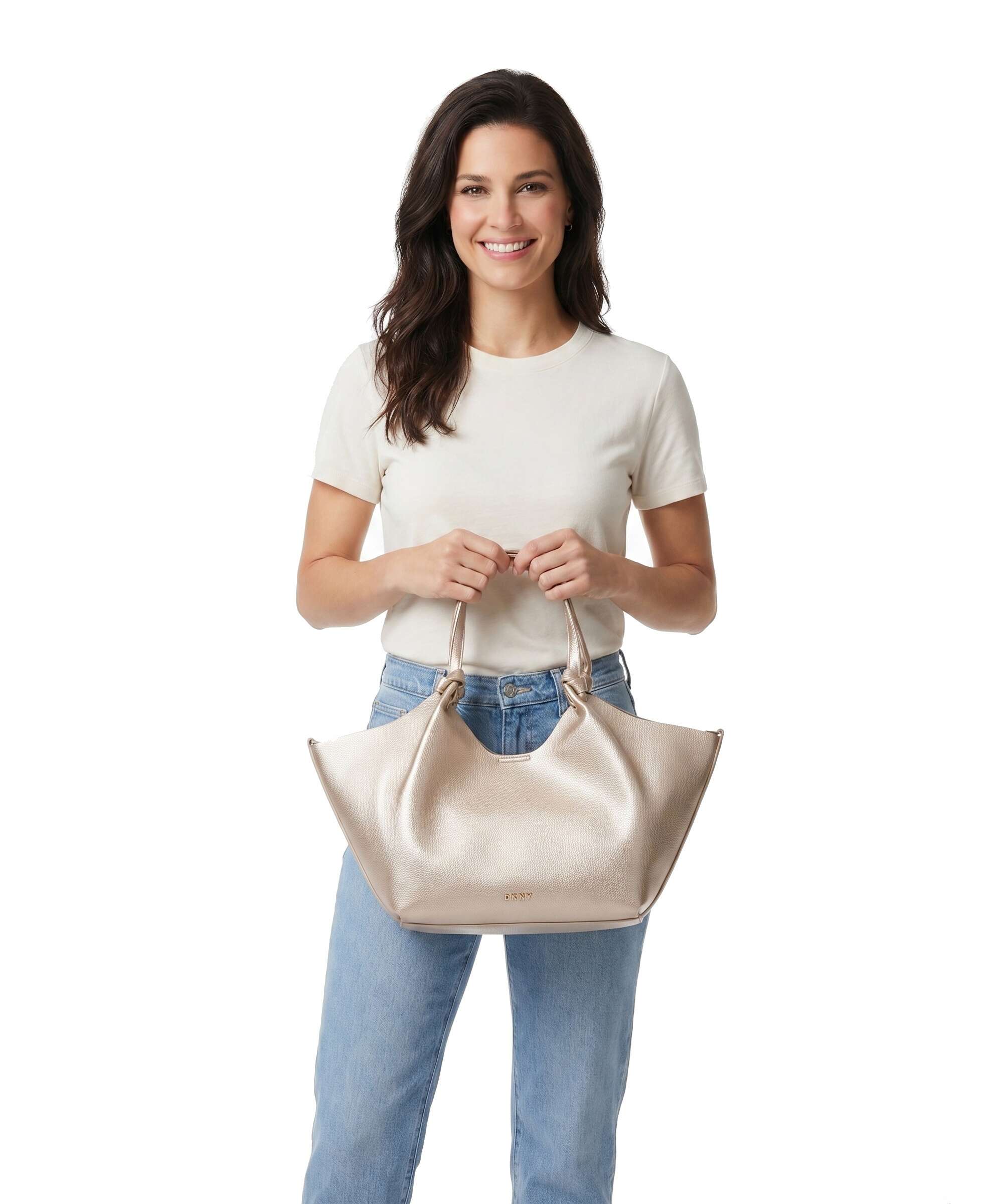 DKNY Paula Commuter Medium Tote bag gold - Image 3
