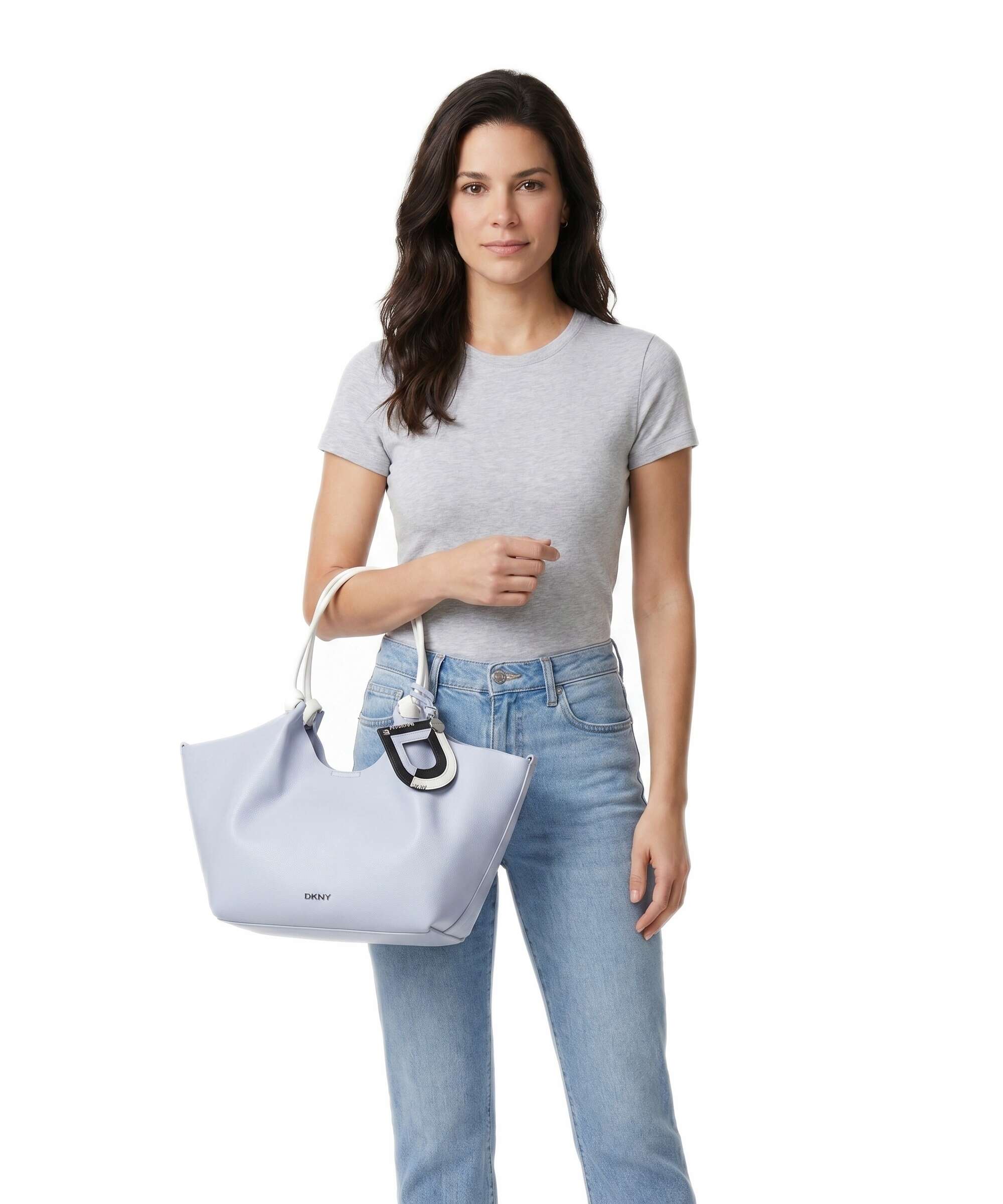 DKNY Paula Commuter Medium Tote bag frost blue - Image 3