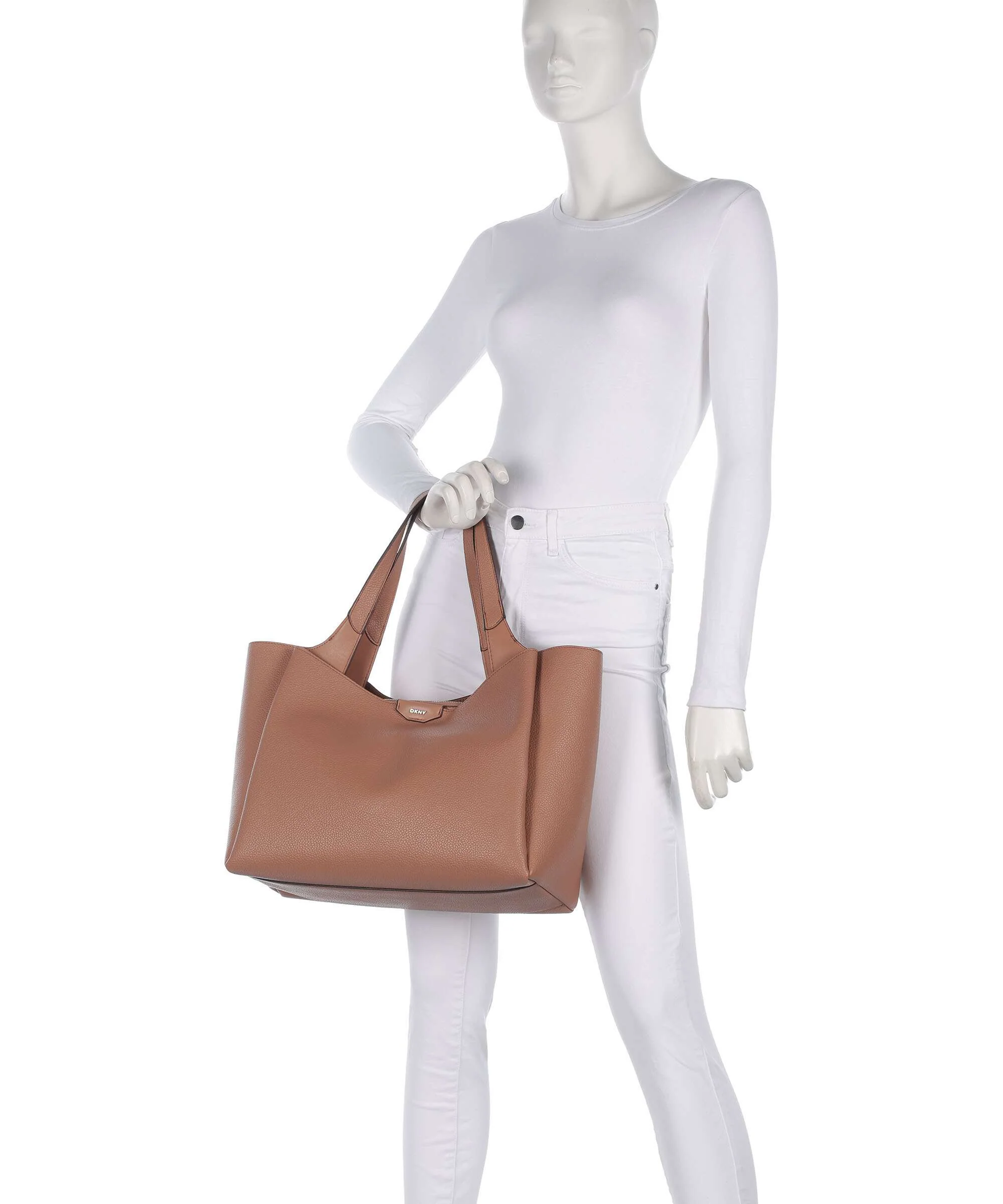 DKNY Willa Tote bag hot cocoa - Image 3