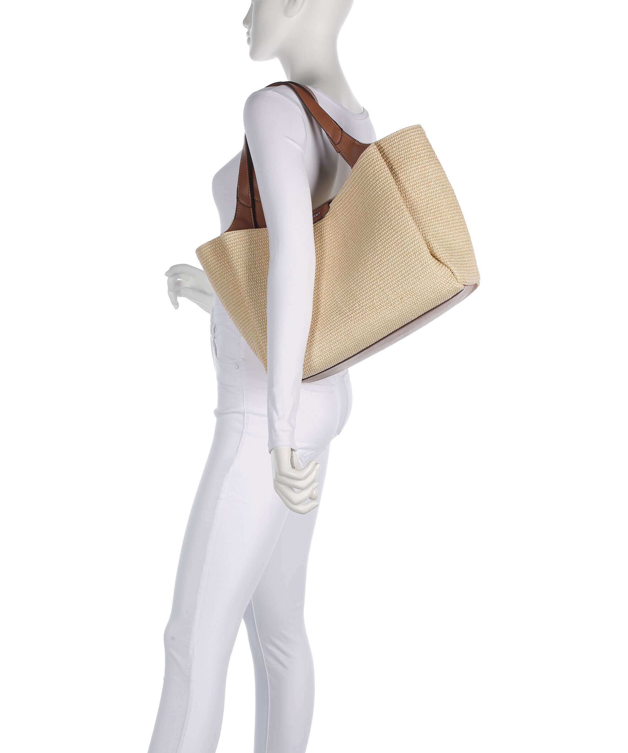 DKNY Willa Tote bag natural/saddle - Image 3