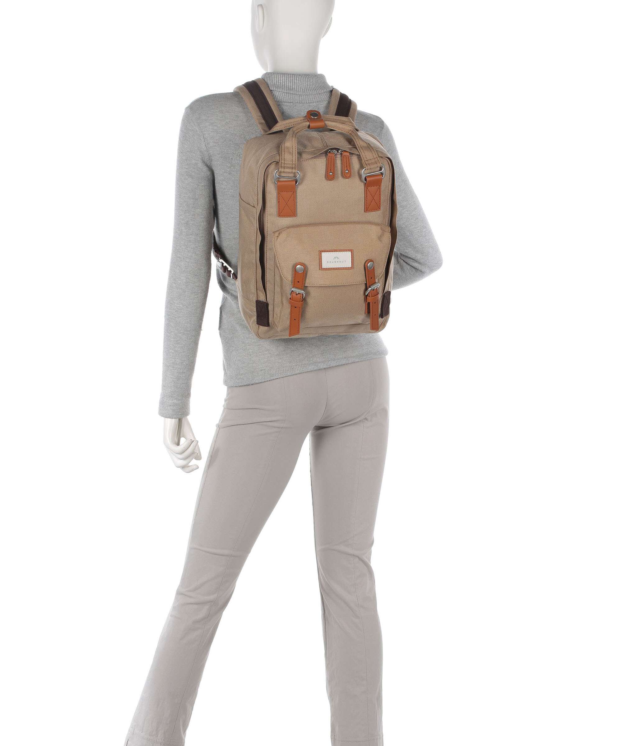 Doughnut Cordura Macaroon Backpack khaki - Image 3