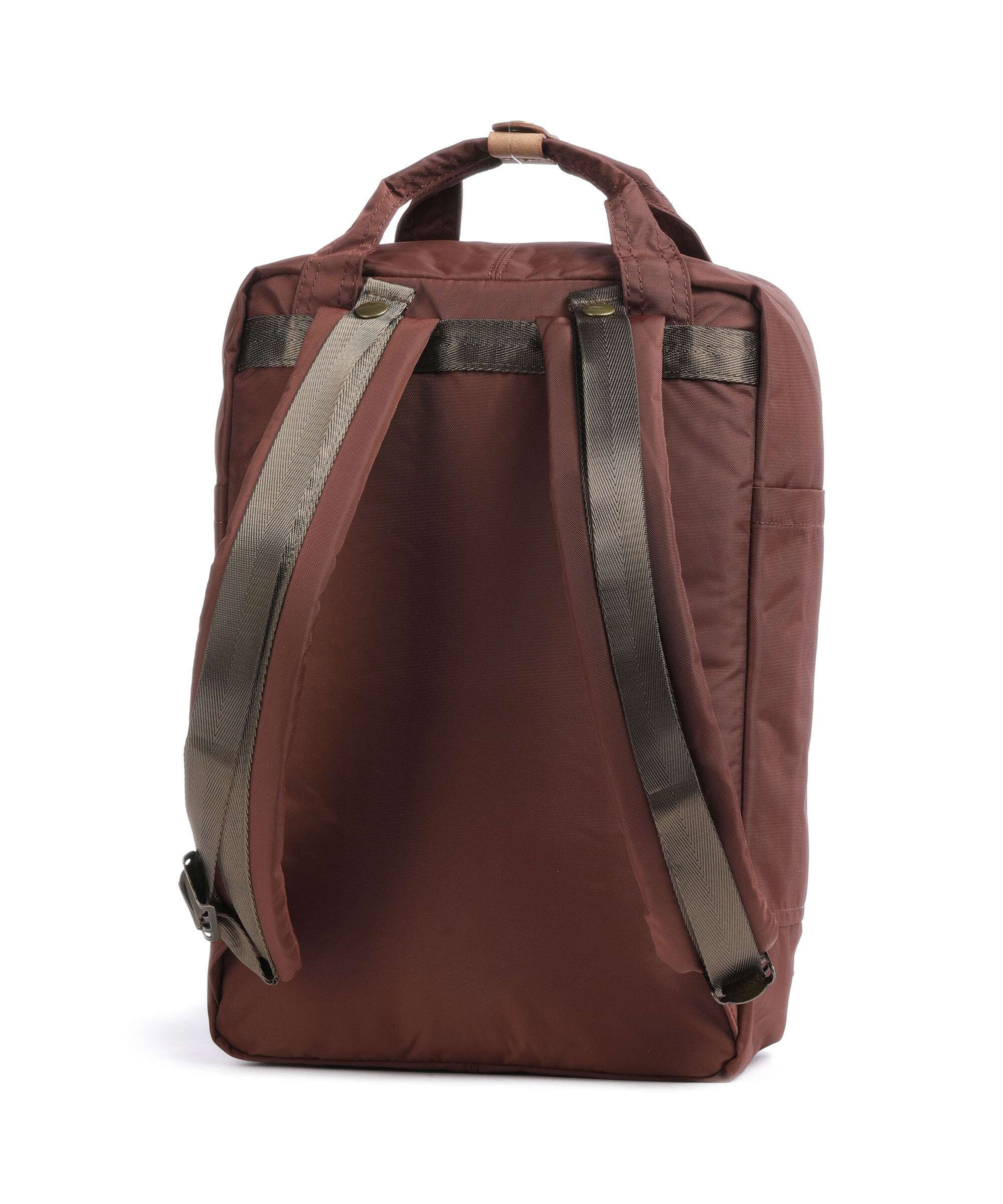 Doughnut Jungle Macaroon Backpack maroon/khaki - Image 2