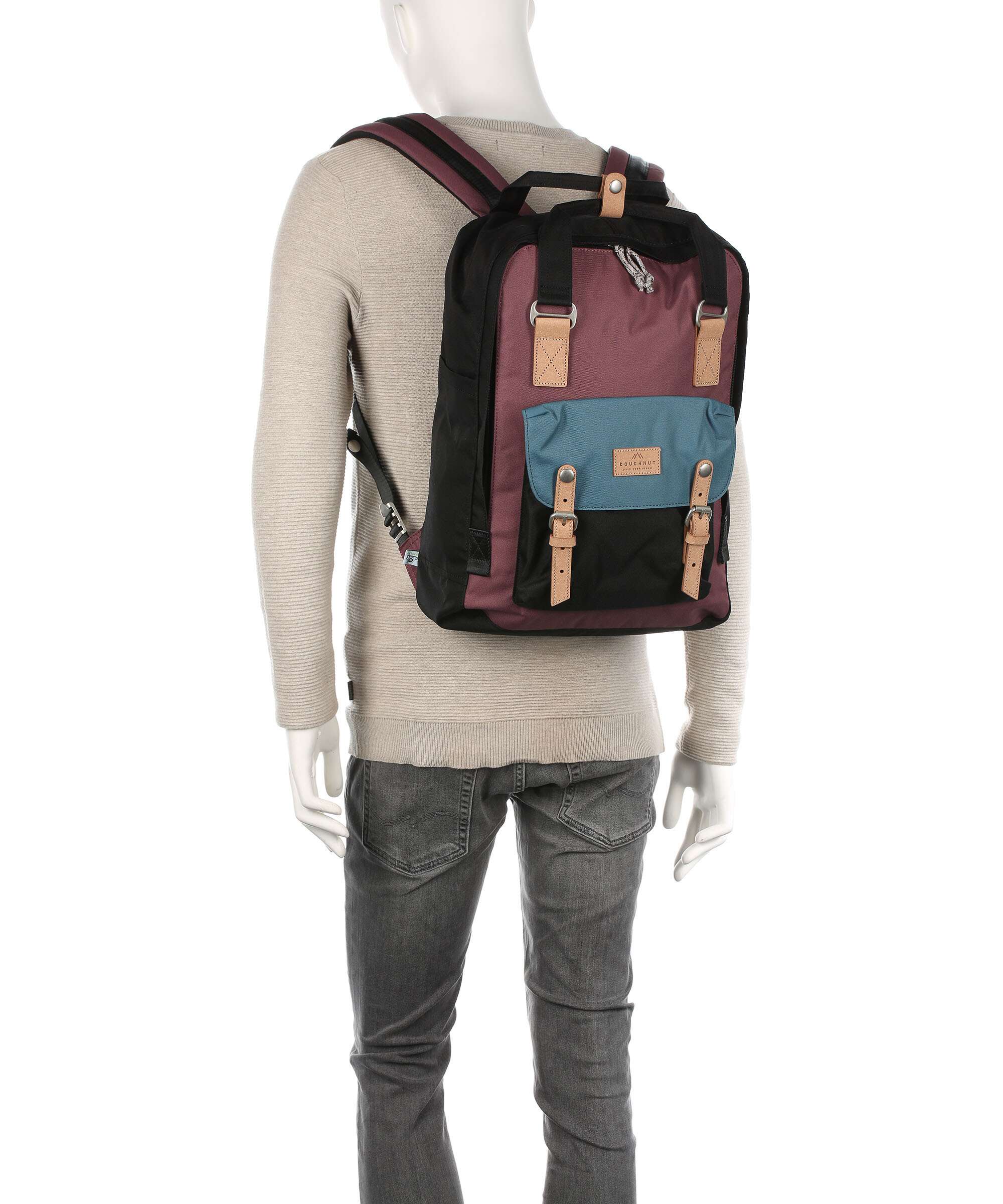 Doughnut Macaroon Backpack teal/lake - Image 4