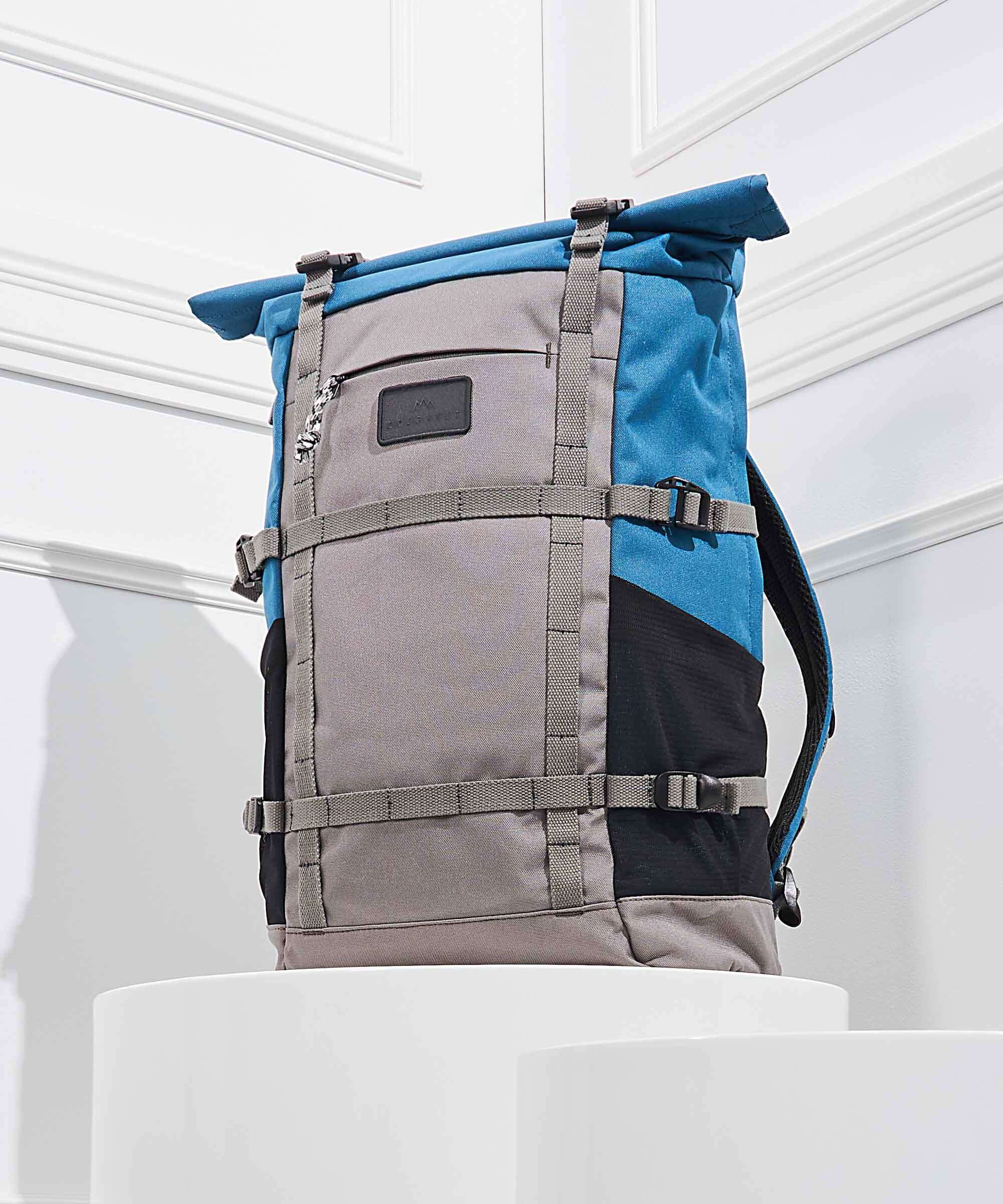 Doughnut Paratrooper Rolltop backpack grey/teal - Image 2
