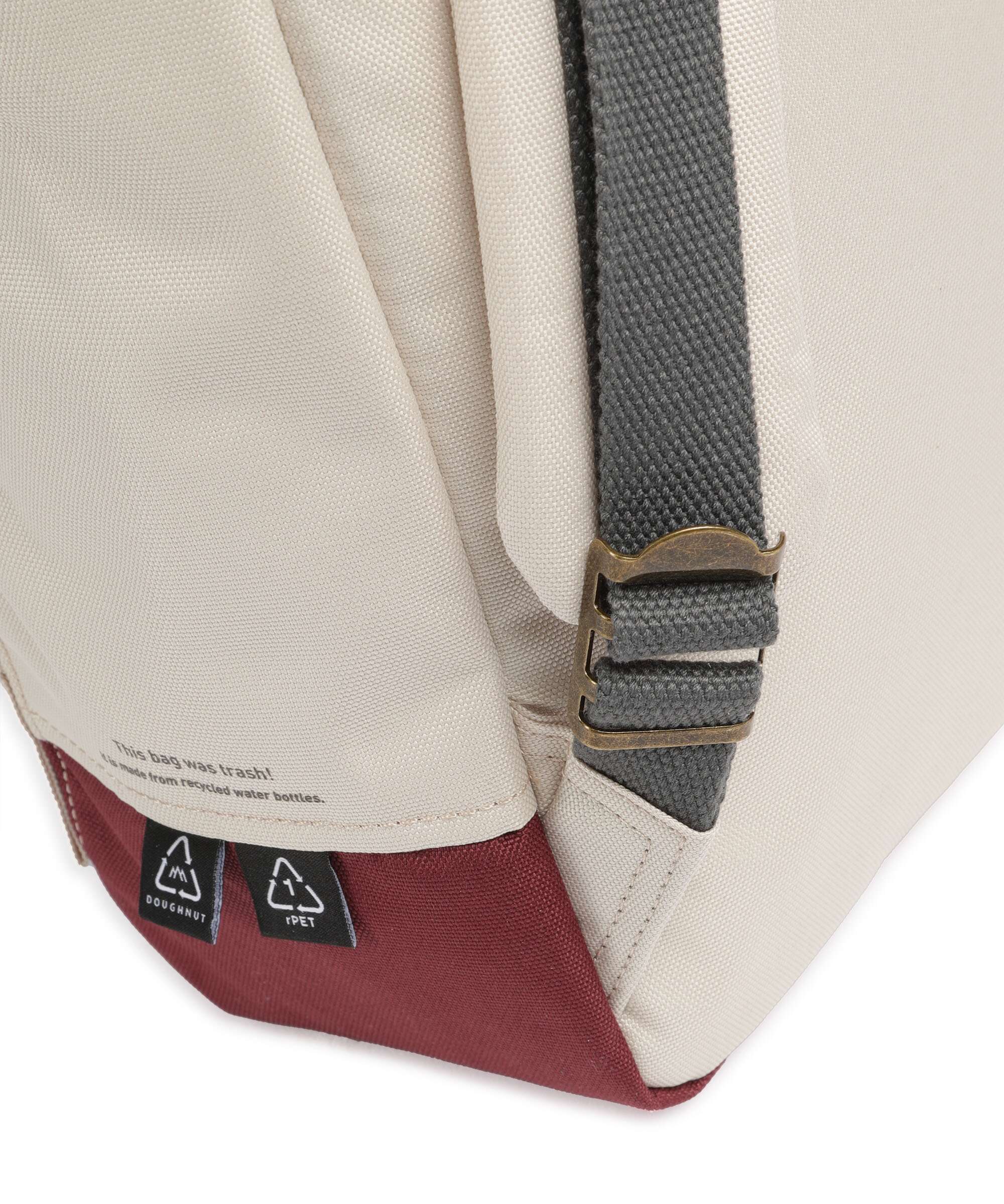 Doughnut Reborn Macaroon Backpack stone/wine - Image 5