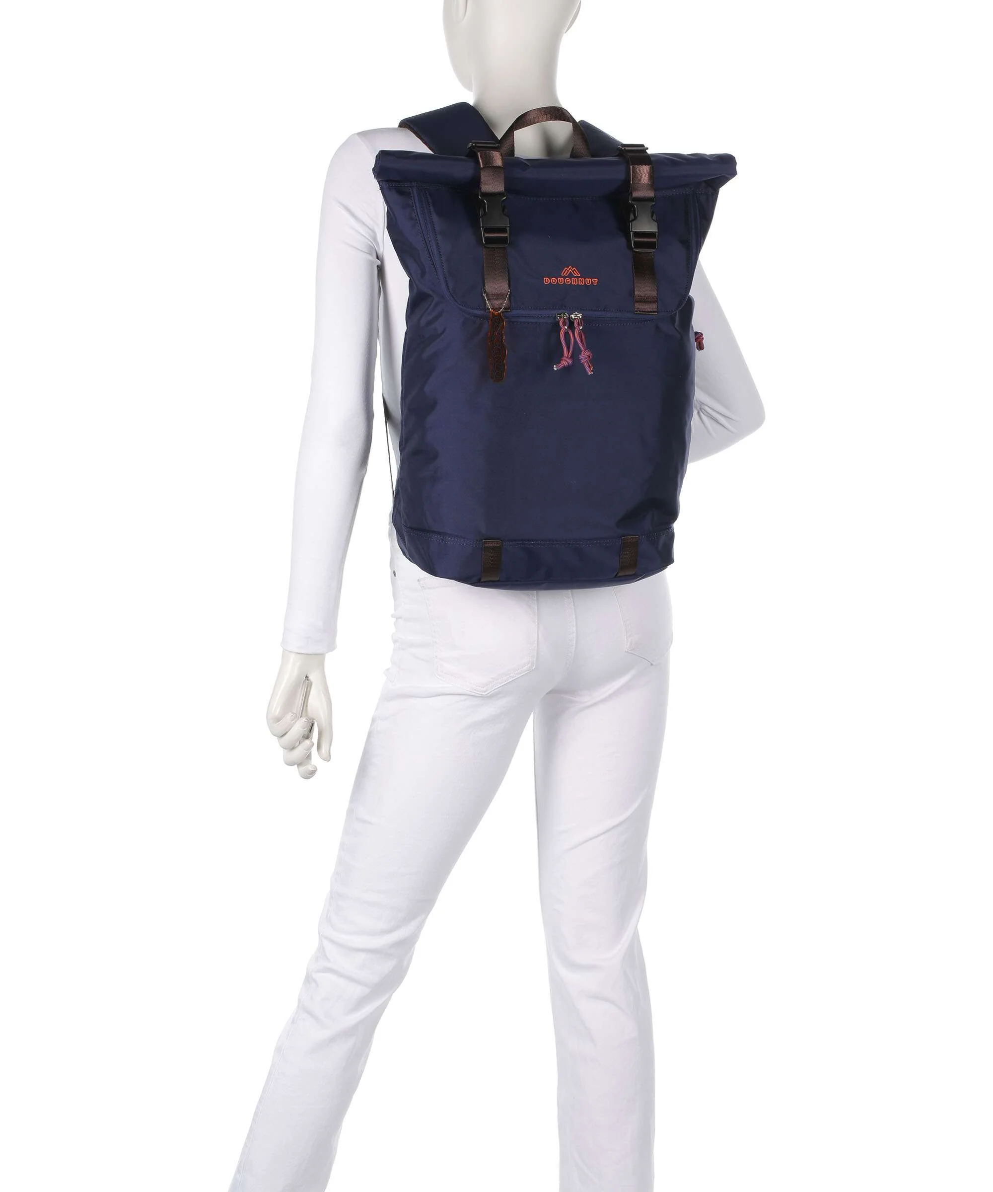 Doughnut Street Cruise Christopher Rolltop backpack navy - Image 3