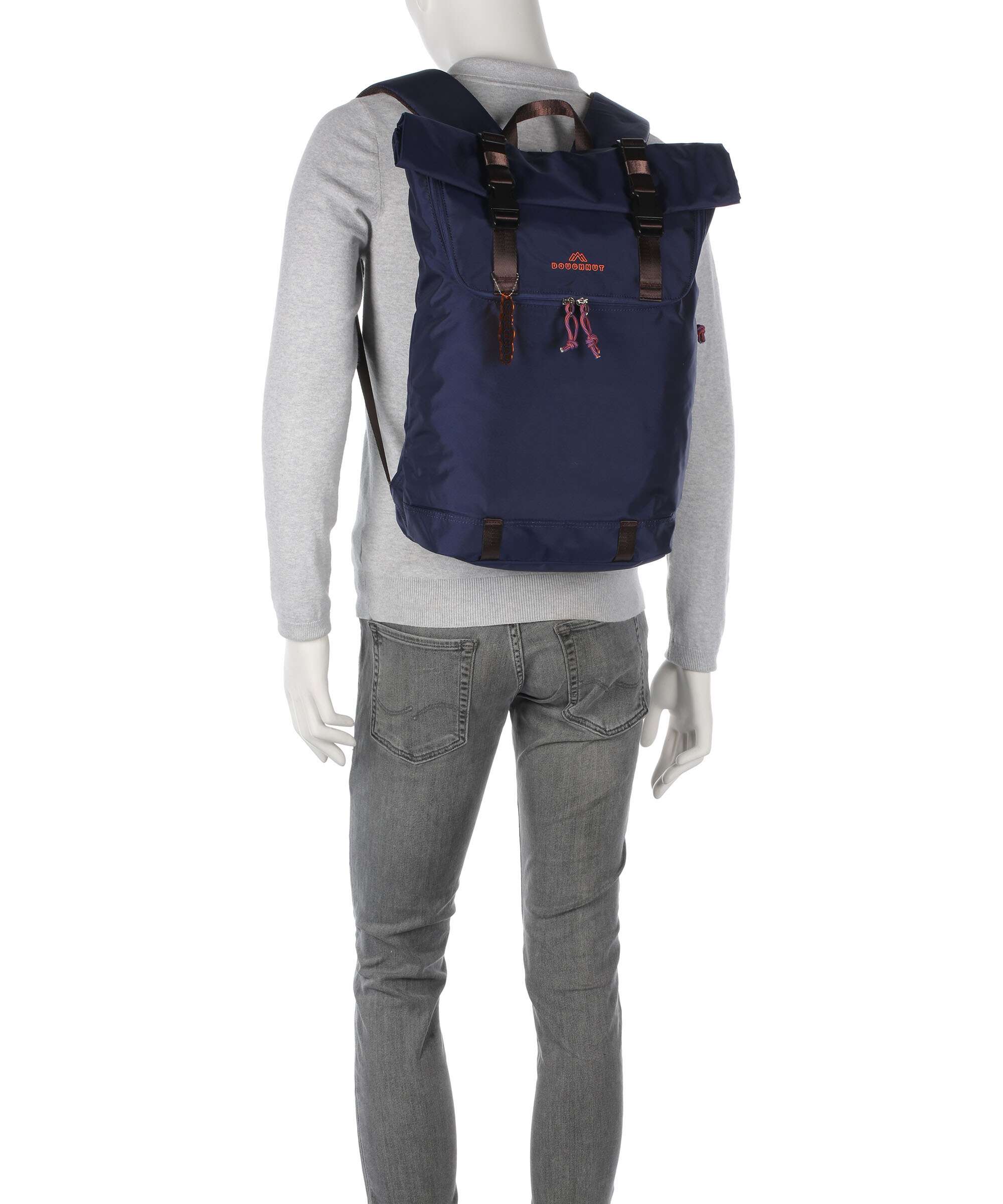 Doughnut Street Cruise Christopher Rolltop backpack navy - Image 4