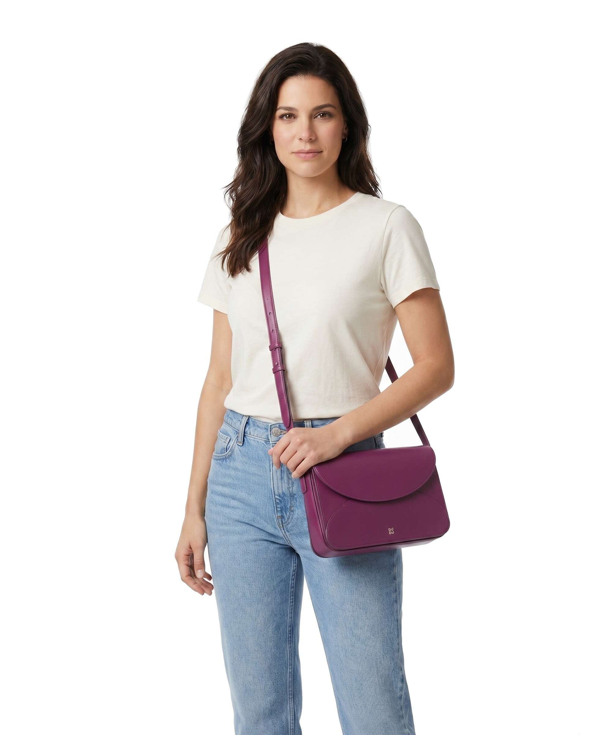 DuDu Bags Colorful Agnese Crossbody bag fucsia - Image 3