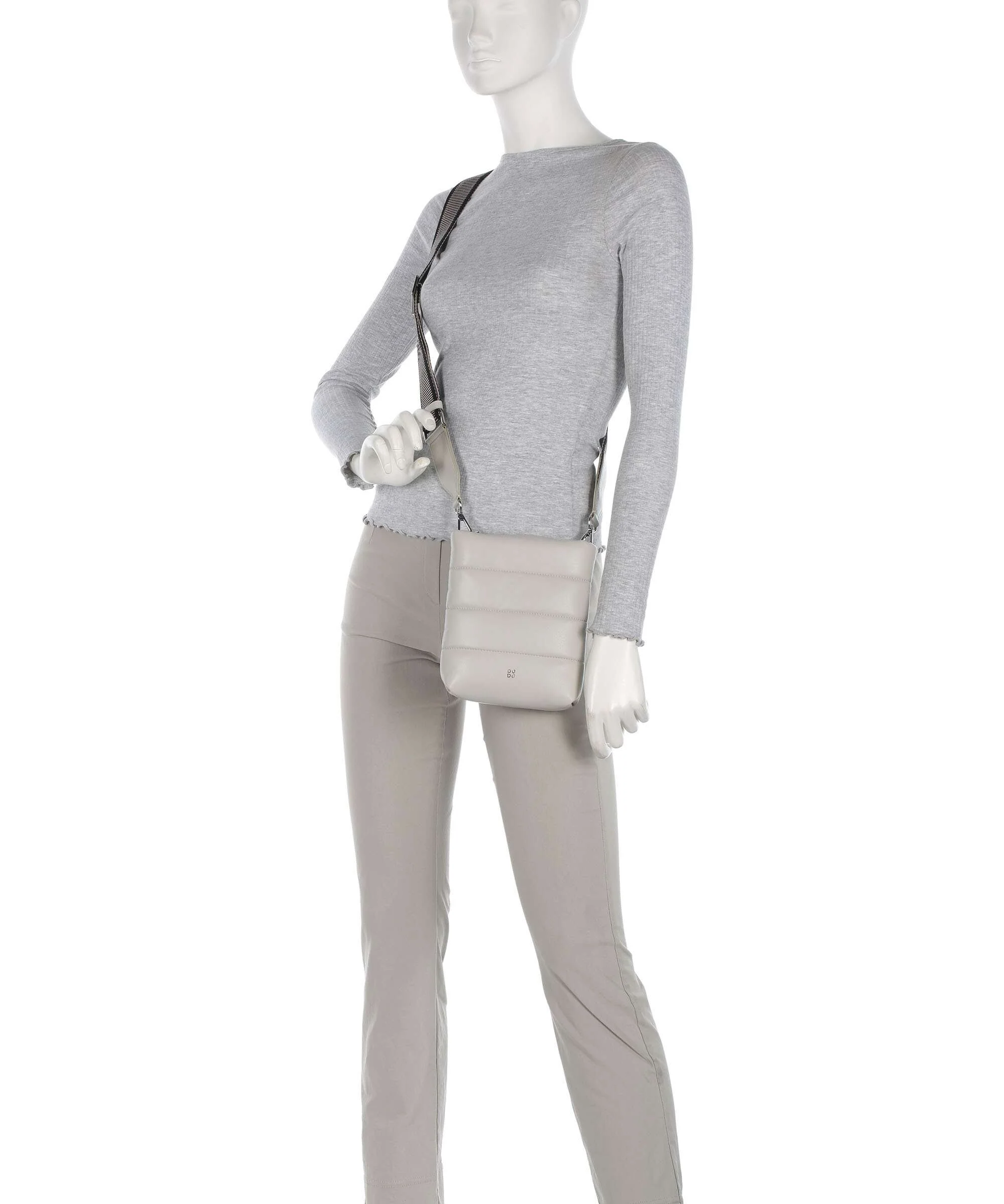 DuDu Bags Falkland Crossbody bag pearl grey - Image 3
