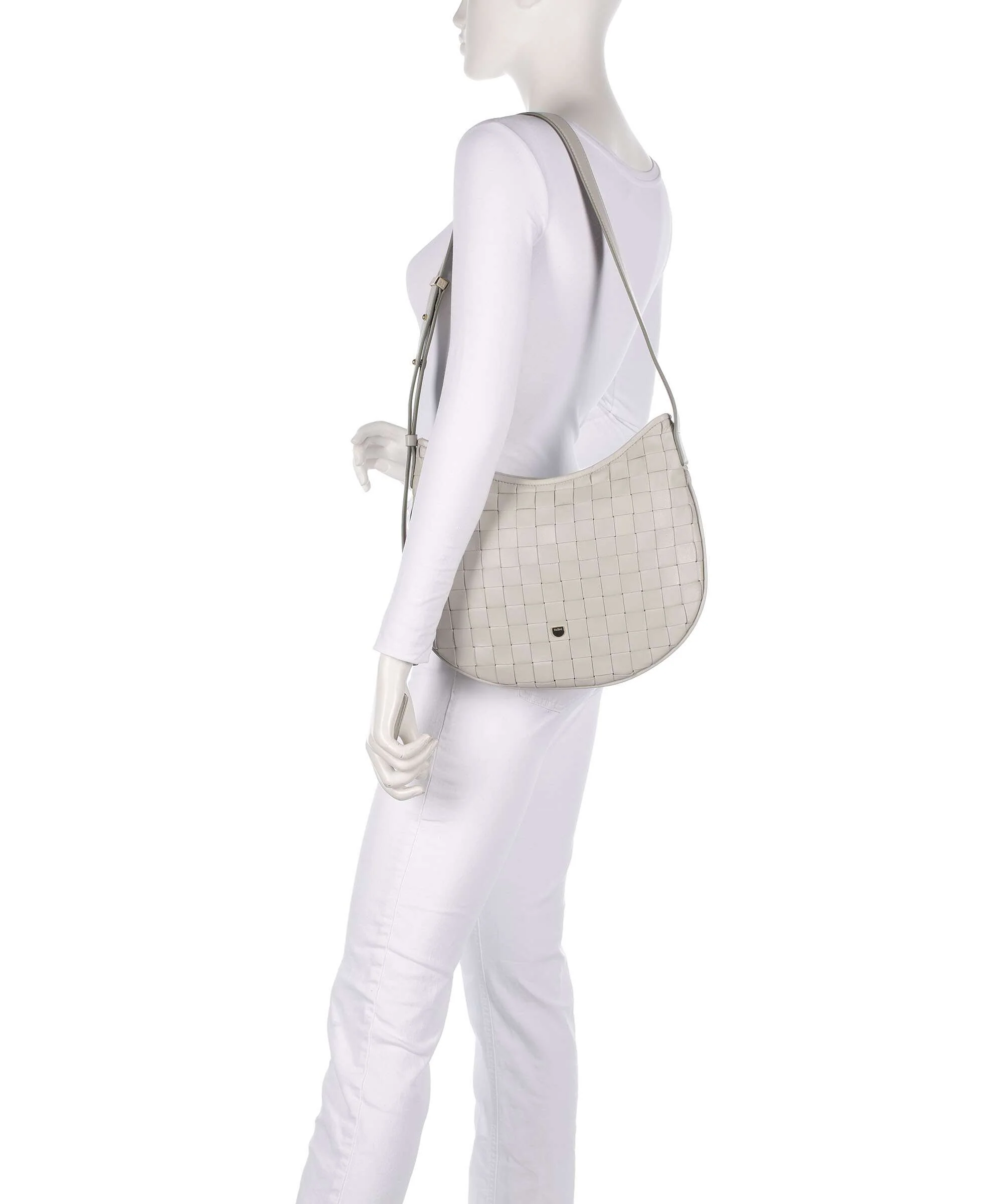 DuDu Bags Hispani Shoulder bag pearl grey - Image 3
