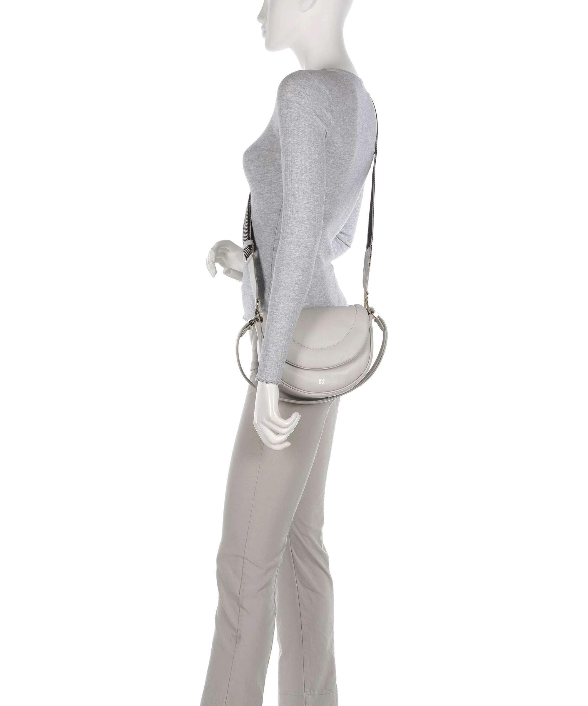 DuDu Bags Panarea Shoulder bag pearl grey - Image 4