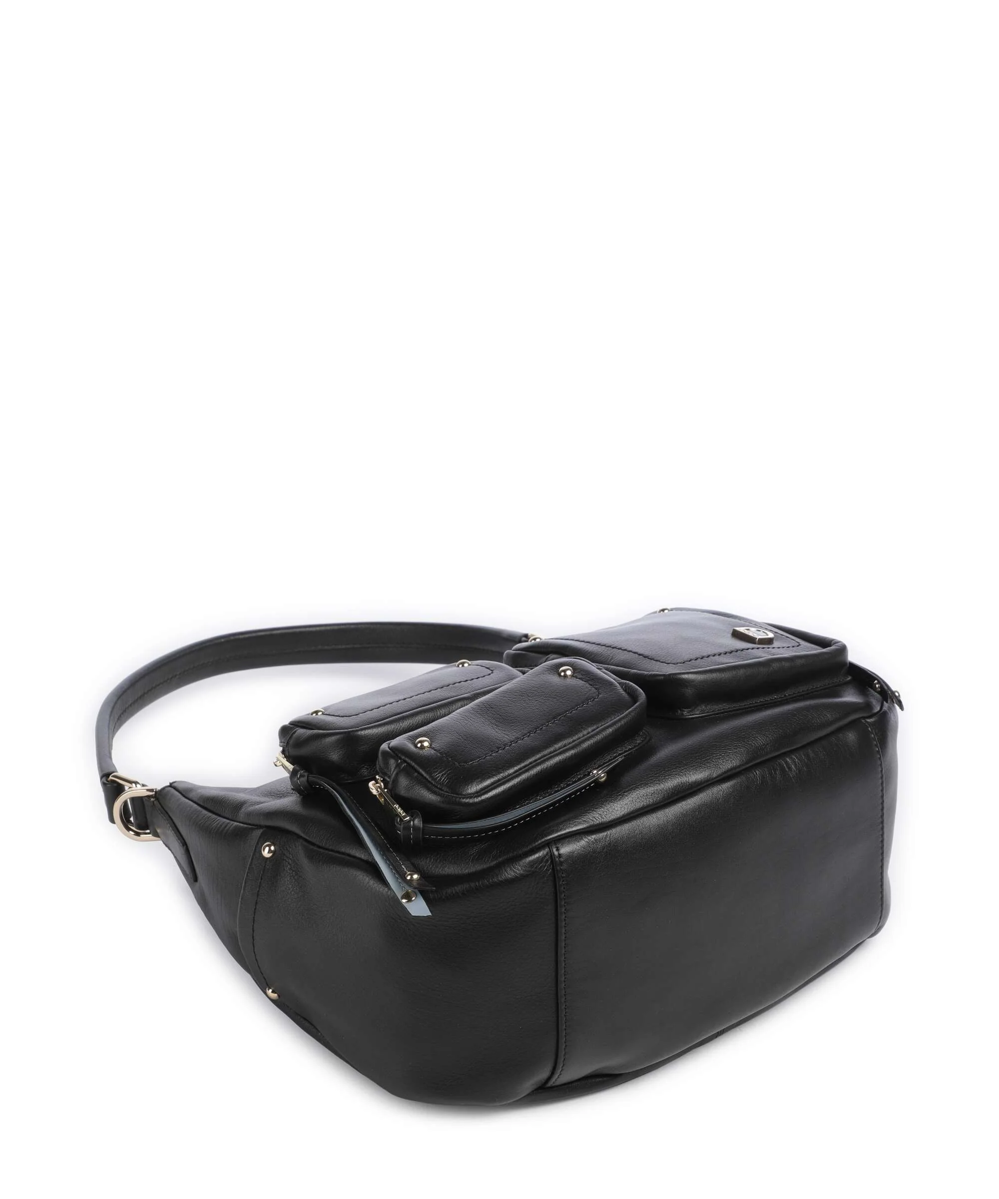 DuDu Bags Pocket City Hobo bag nero - Image 4