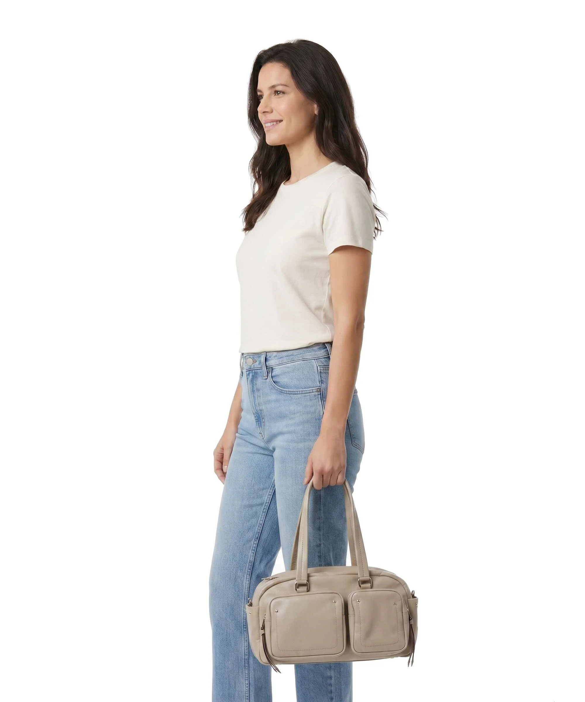 DuDu Bags Pocket Fanciful Shoulder bag sand grey - Image 3