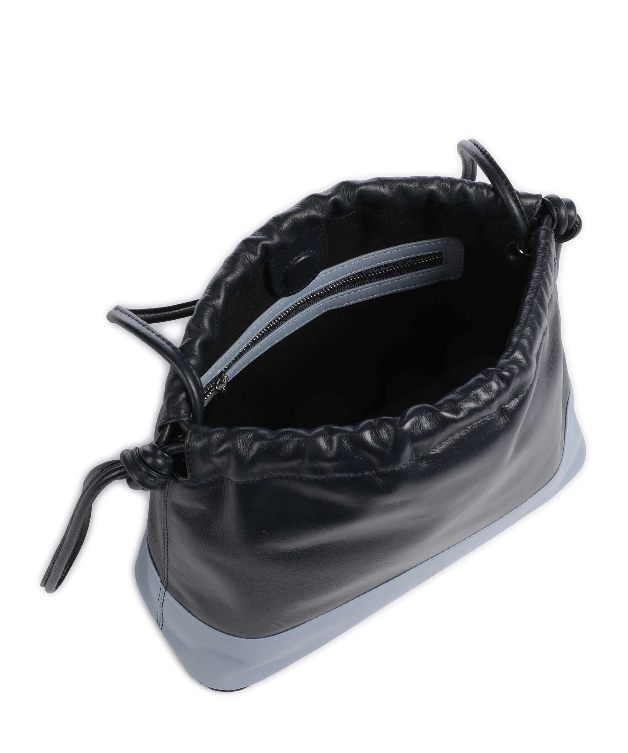 DuDu Bags Praga Bucket bag navy - Image 6