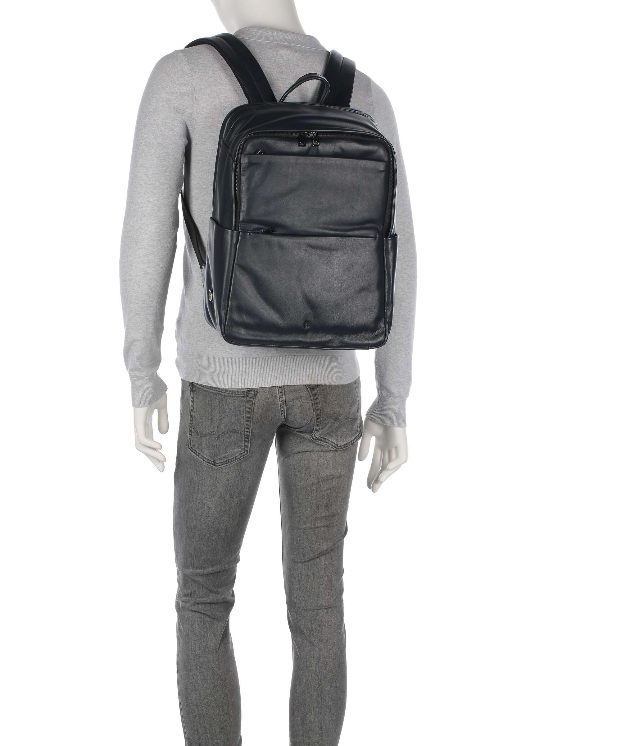 DuDu Bags Sydney Laptop backpack navy - Image 3
