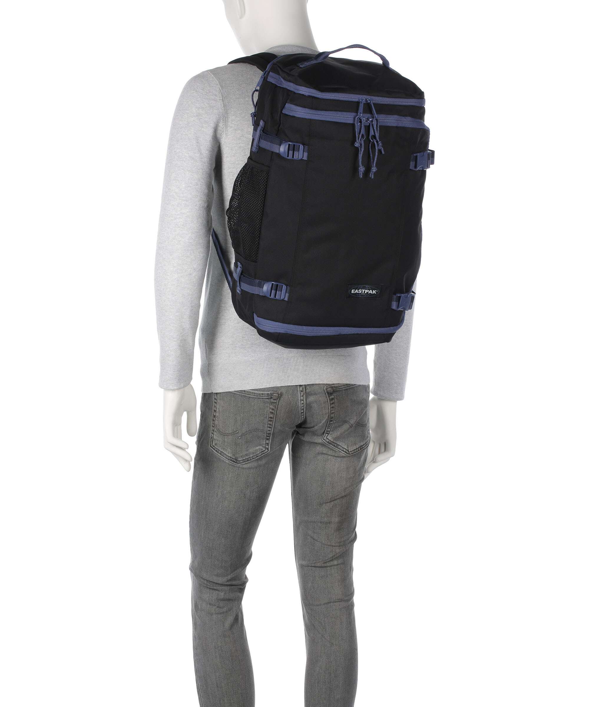 Eastpak Carry-Pack Travel backpack kontrast prep black - Image 4