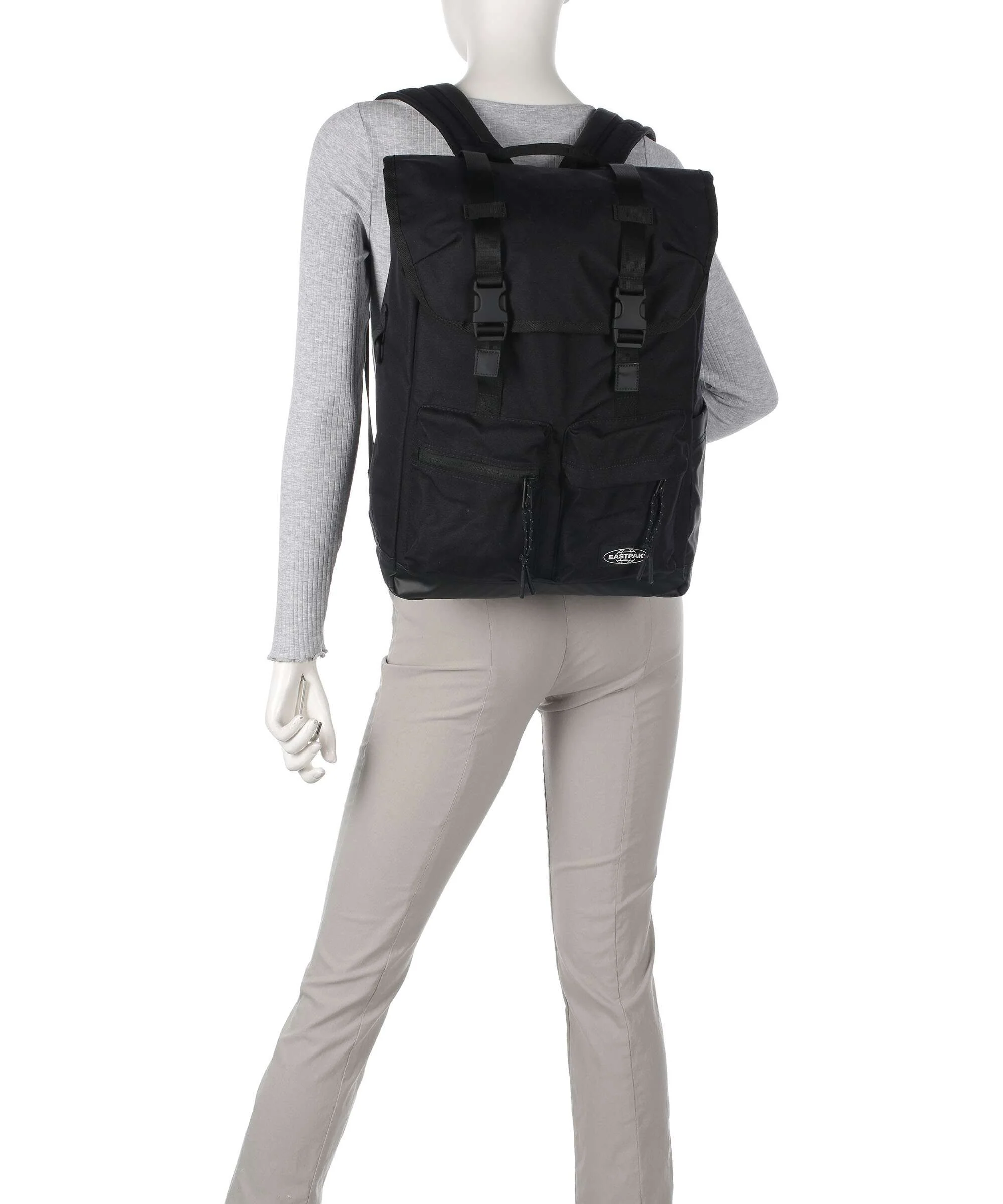 Eastpak Icon Topload Backpack on black - Image 3