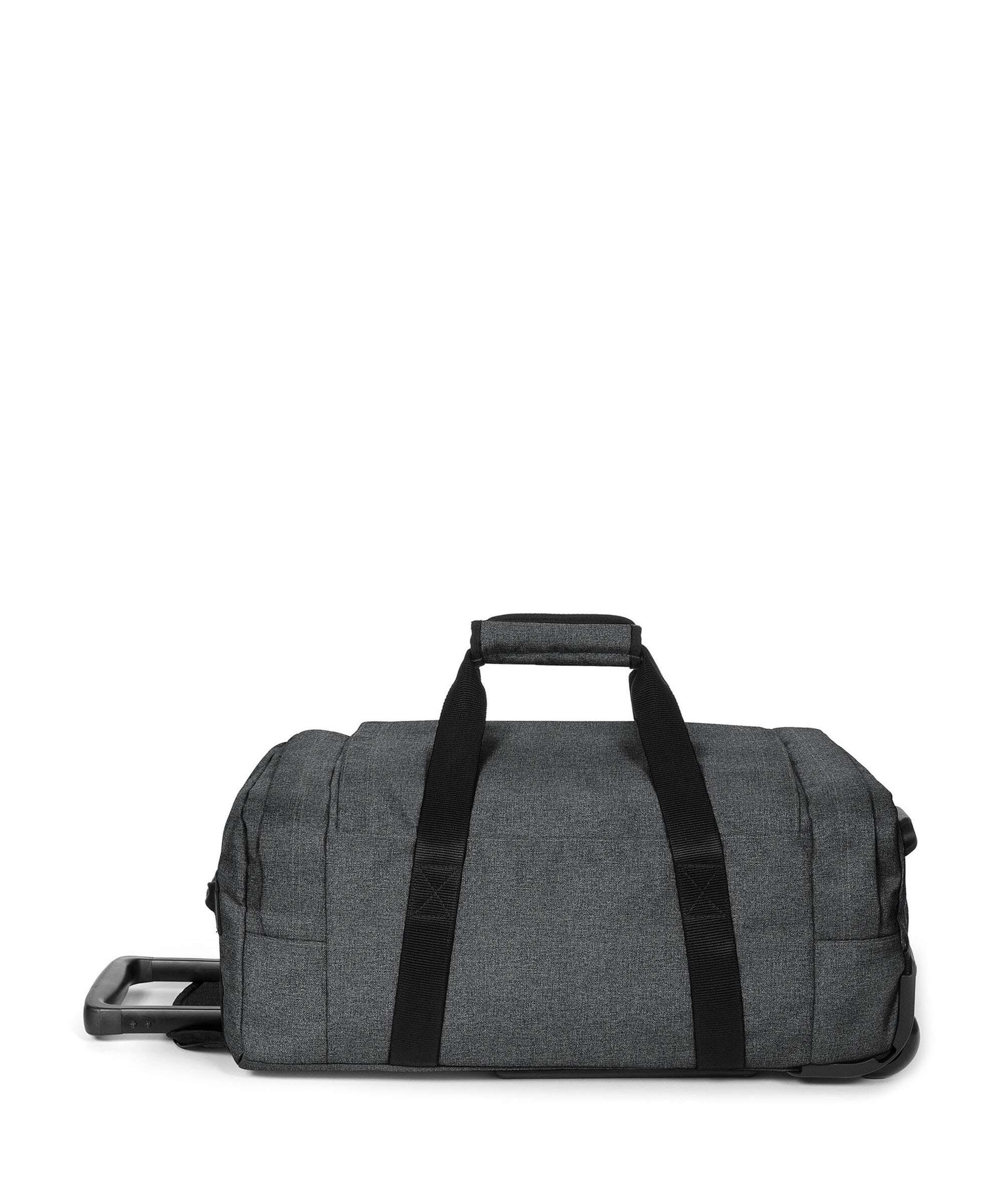 Eastpak Leatherface S + Travel bag with wheels black denim - Image 2