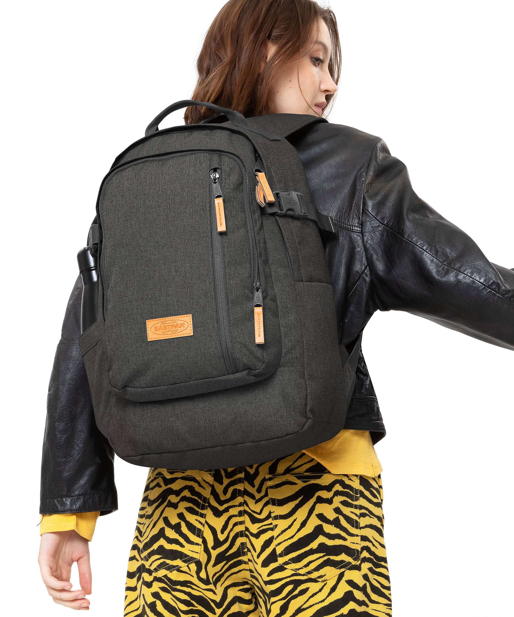 Eastpak Smallker Laptop backpack black denim - Image 3