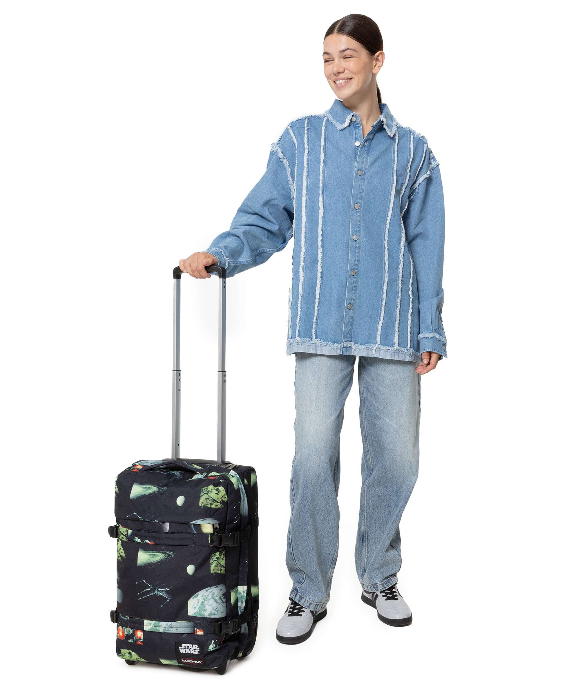 Eastpak Star Wars Transit'r S Travel bag with wheels galaxy black - Image 3