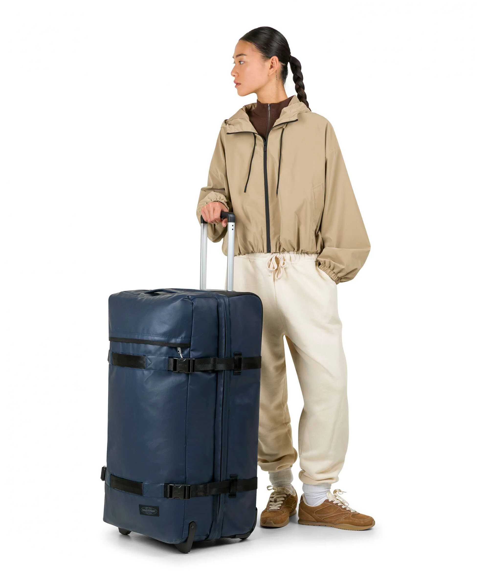 Eastpak Tarp Transit'R L Travel bag with wheels navy - Image 3