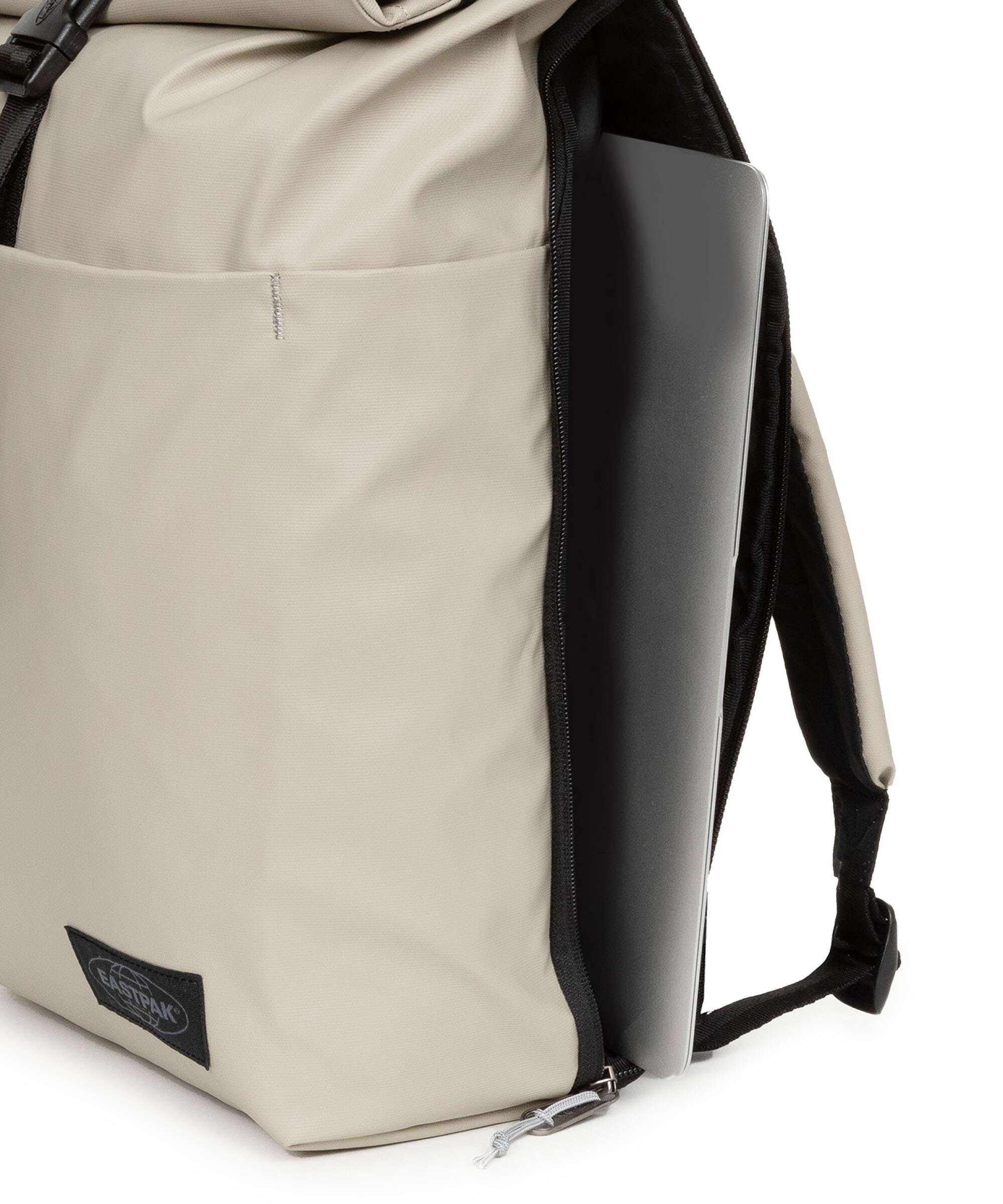Eastpak Tarp Up Roll Rolltop backpack tarp beige - Image 5