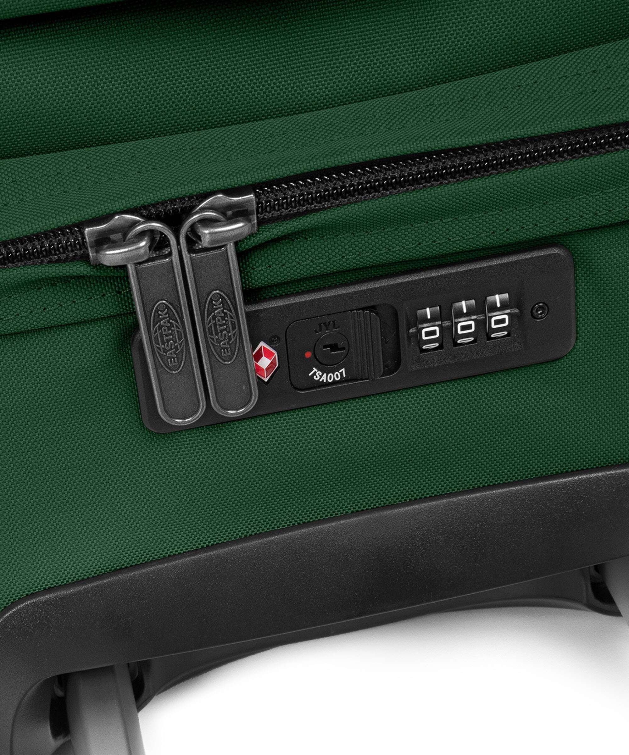 Eastpak Transit'R M Travel bag with wheels bristle green - Image 3