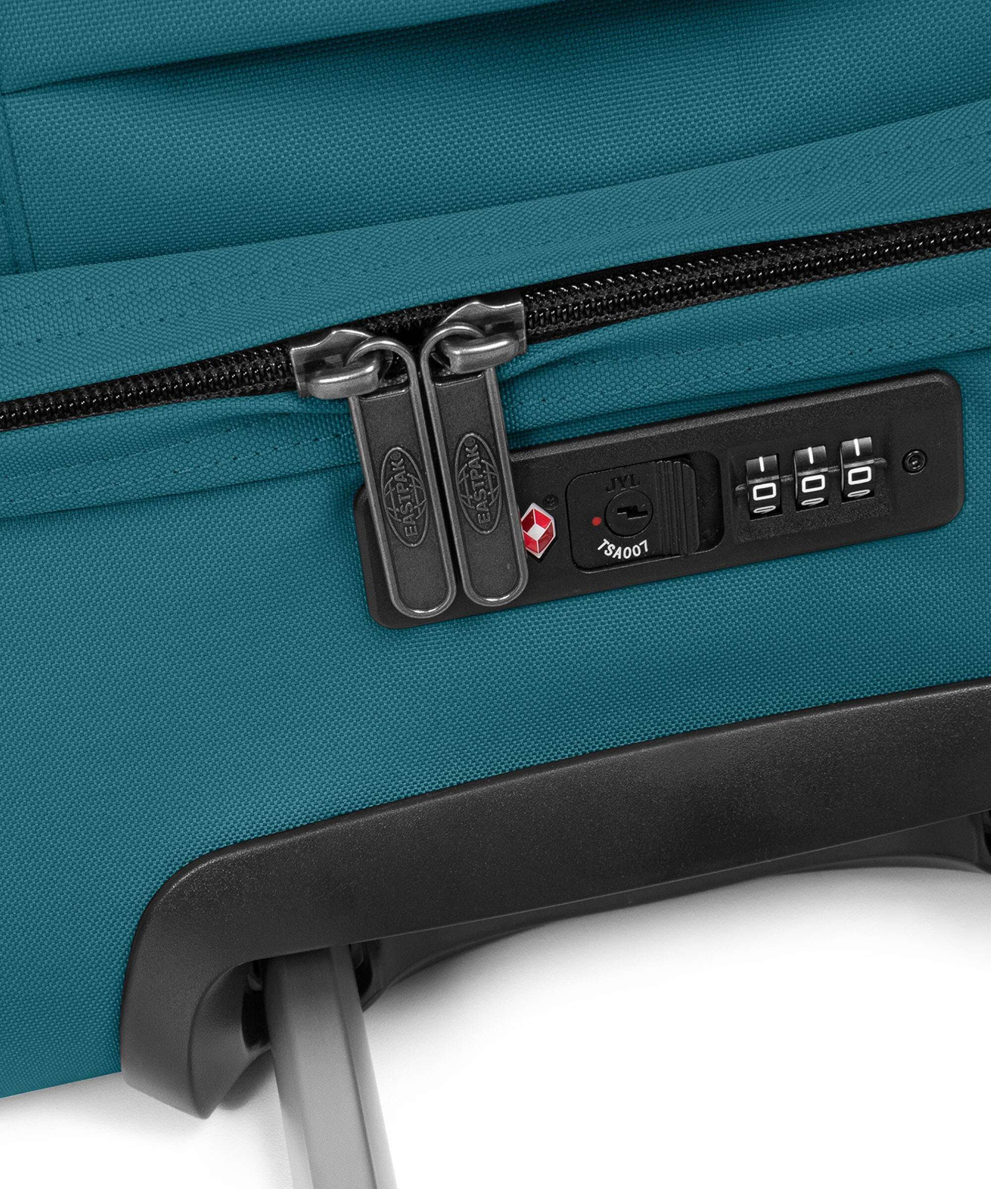Eastpak Transit'R M Travel bag with wheels jade teal - Image 4