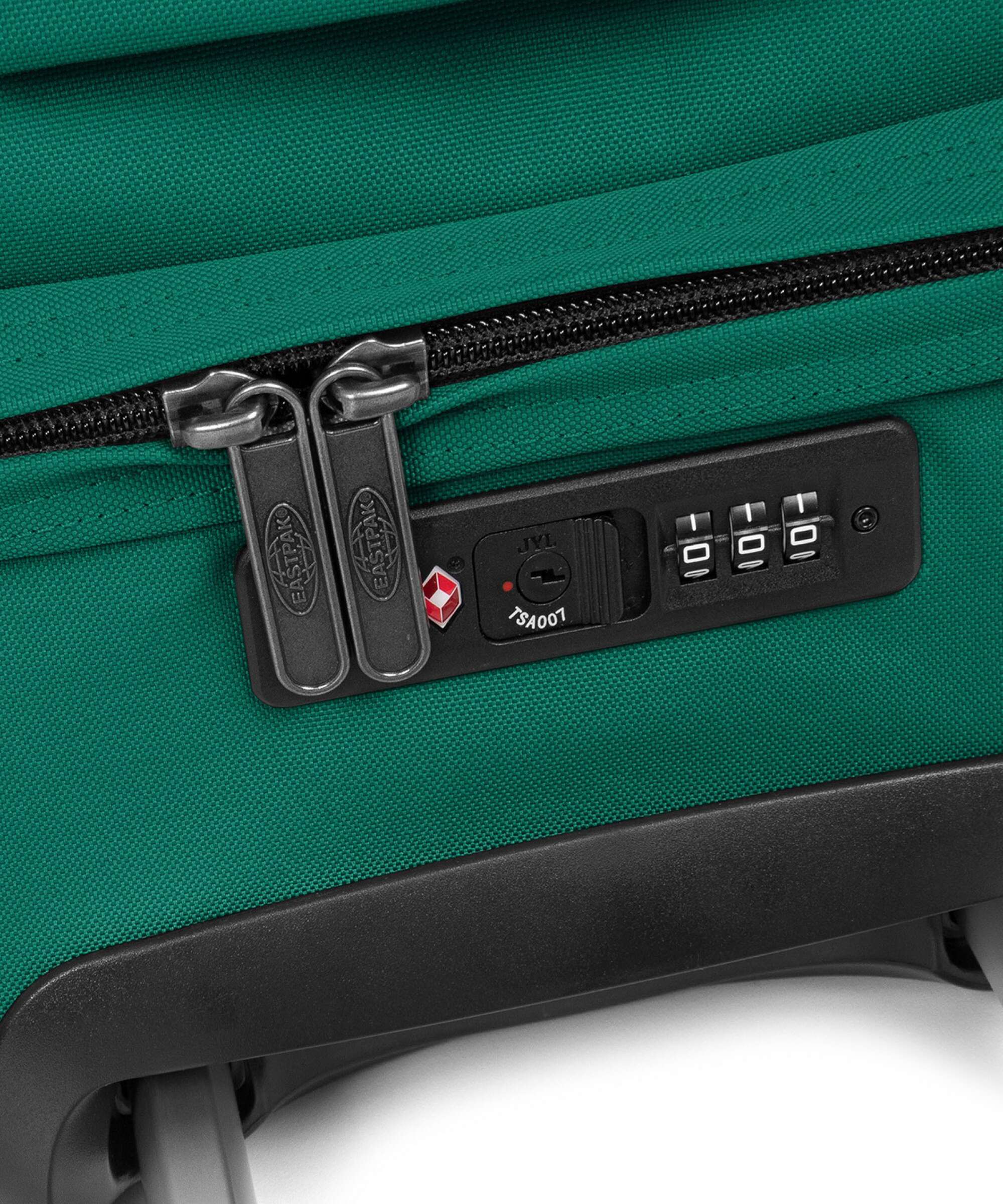 Eastpak Transit'R M Travel bag with wheels pineneedle green - Image 4