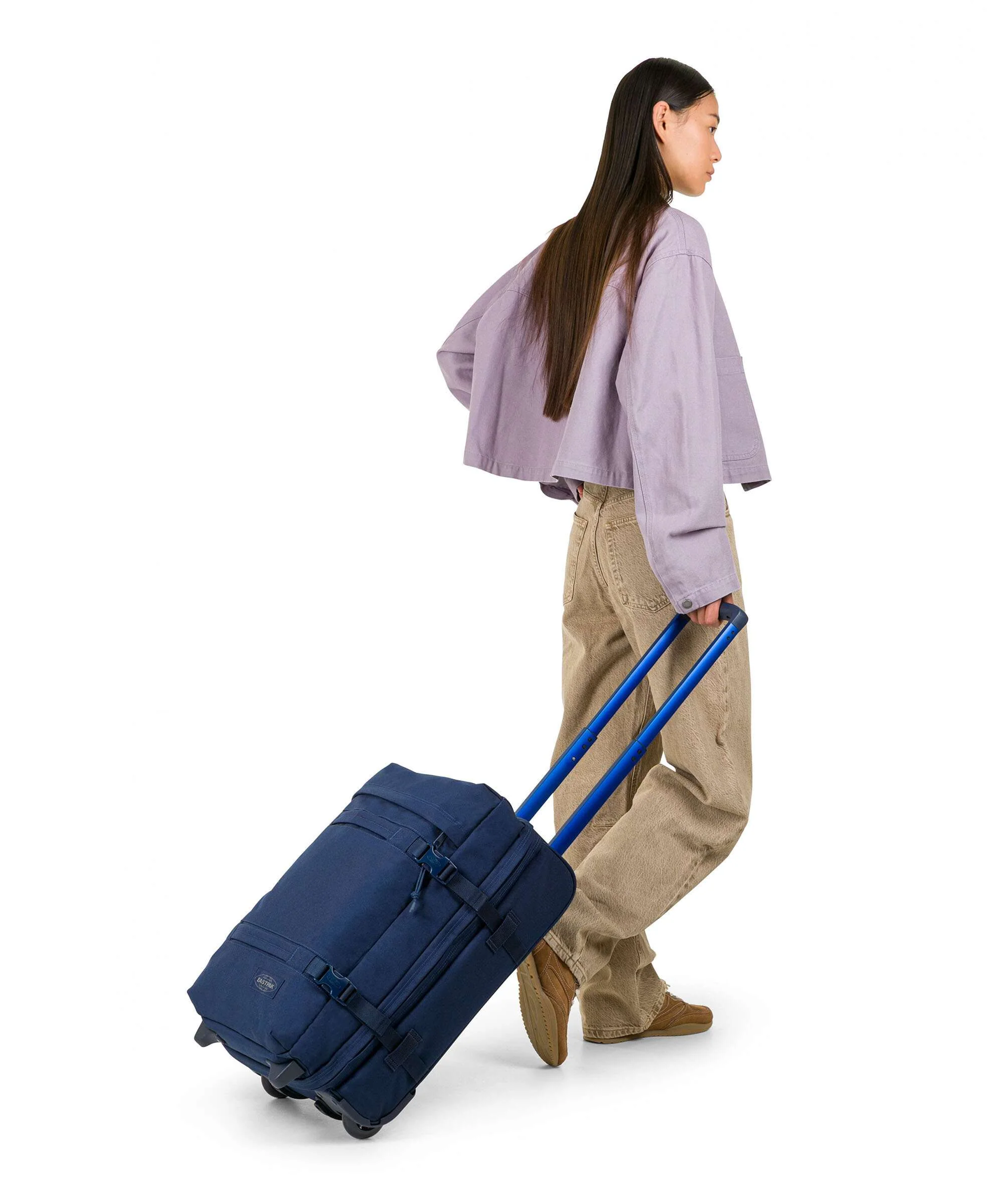 Eastpak Transit'R S Travel bag with wheels navy - Image 3